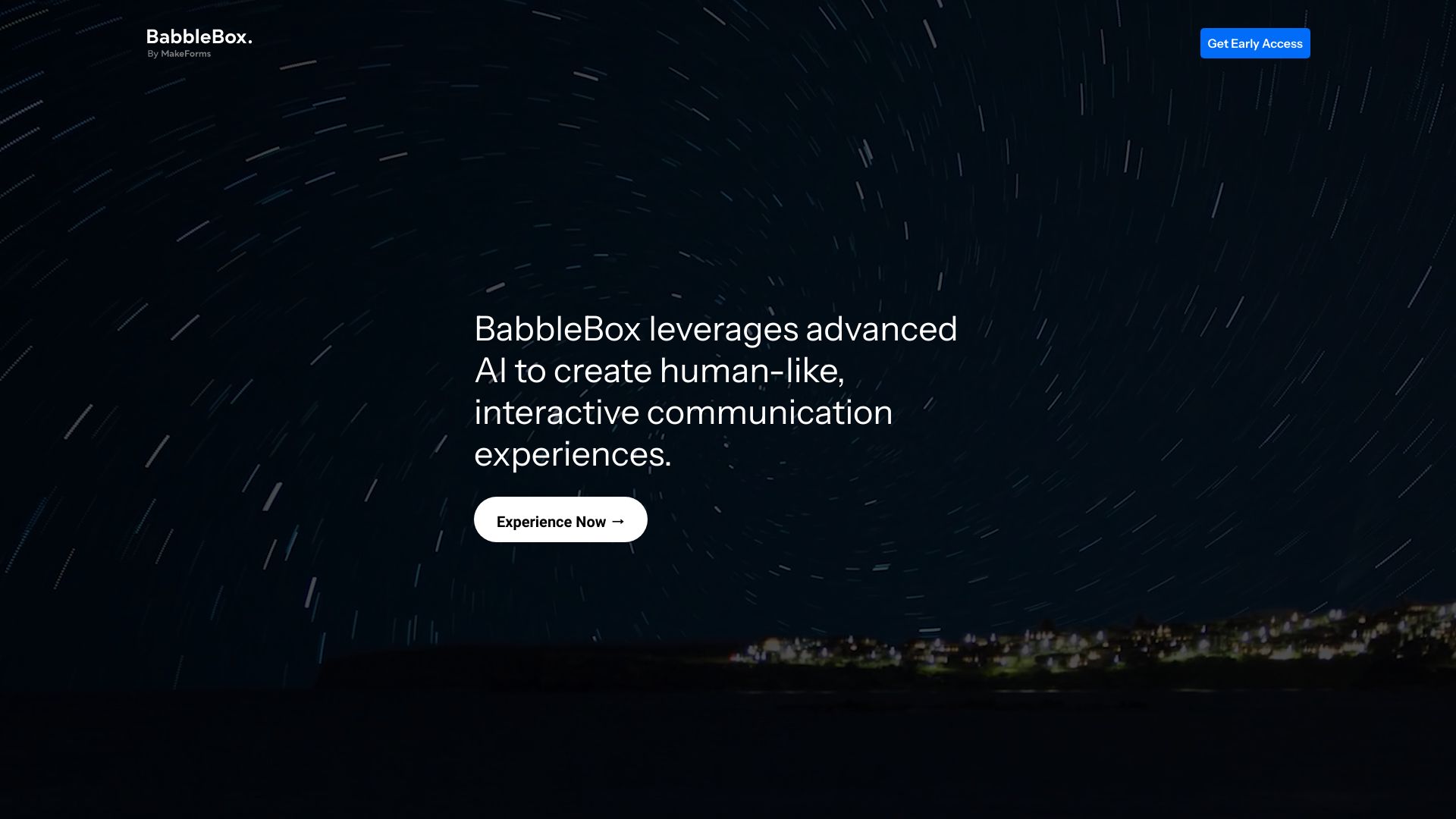 BabbleBox.ai by MakeForms.io网页截图,BabbleBox.ai by MakeForms.io网页快照