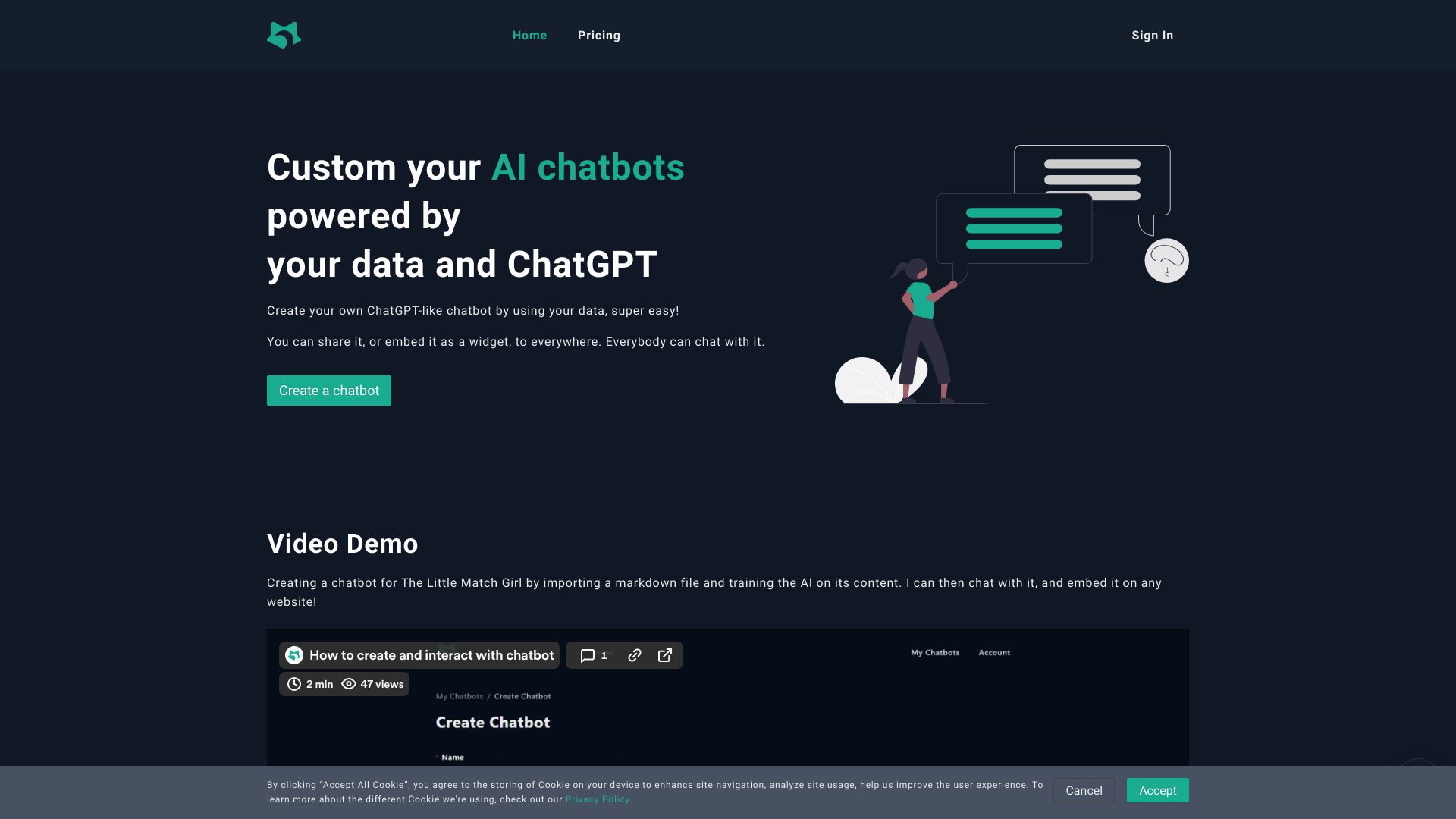 ChatofAI网页截图,ChatofAI网页快照
