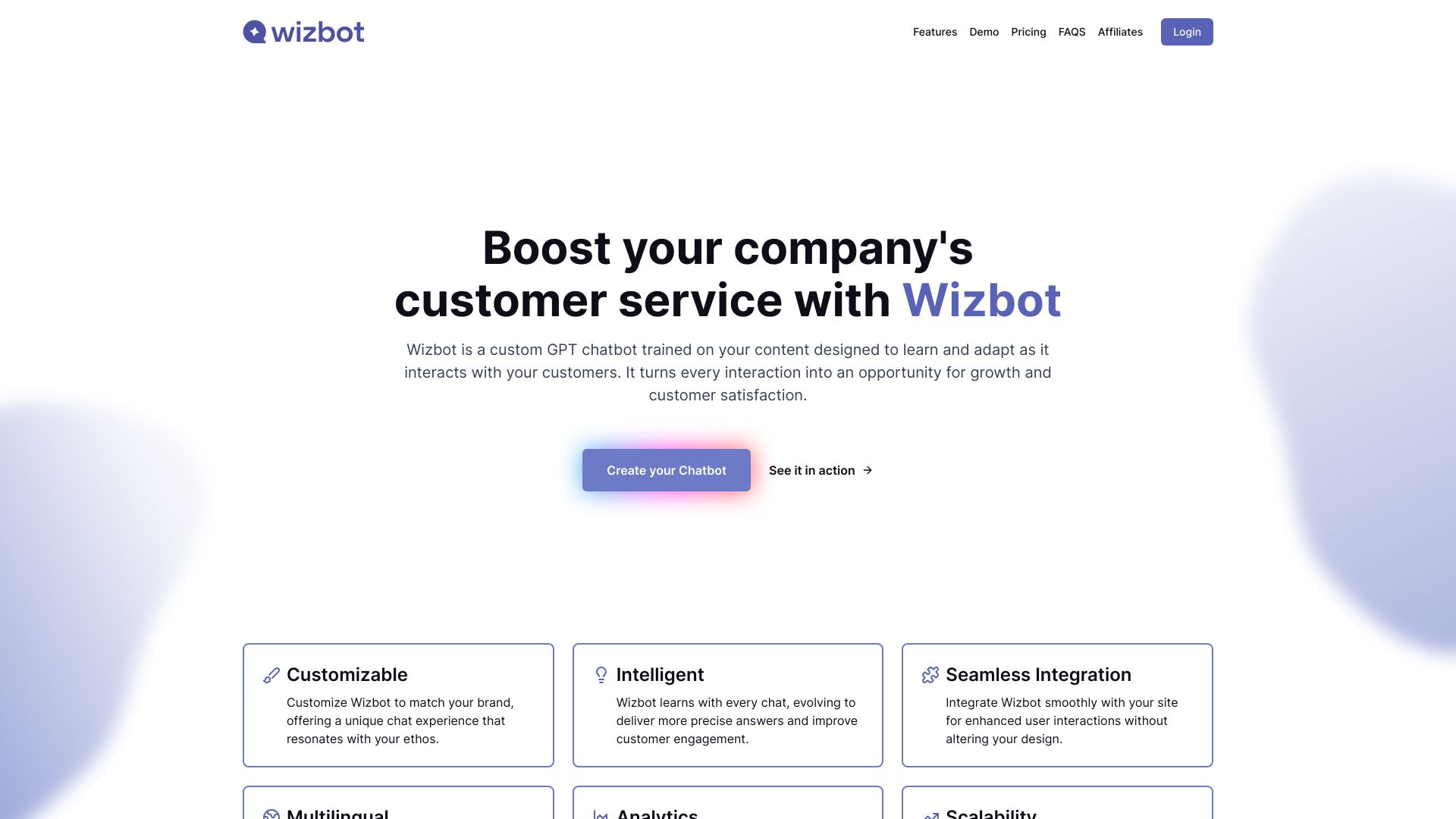 Wizbot网页截图,Wizbot网页快照