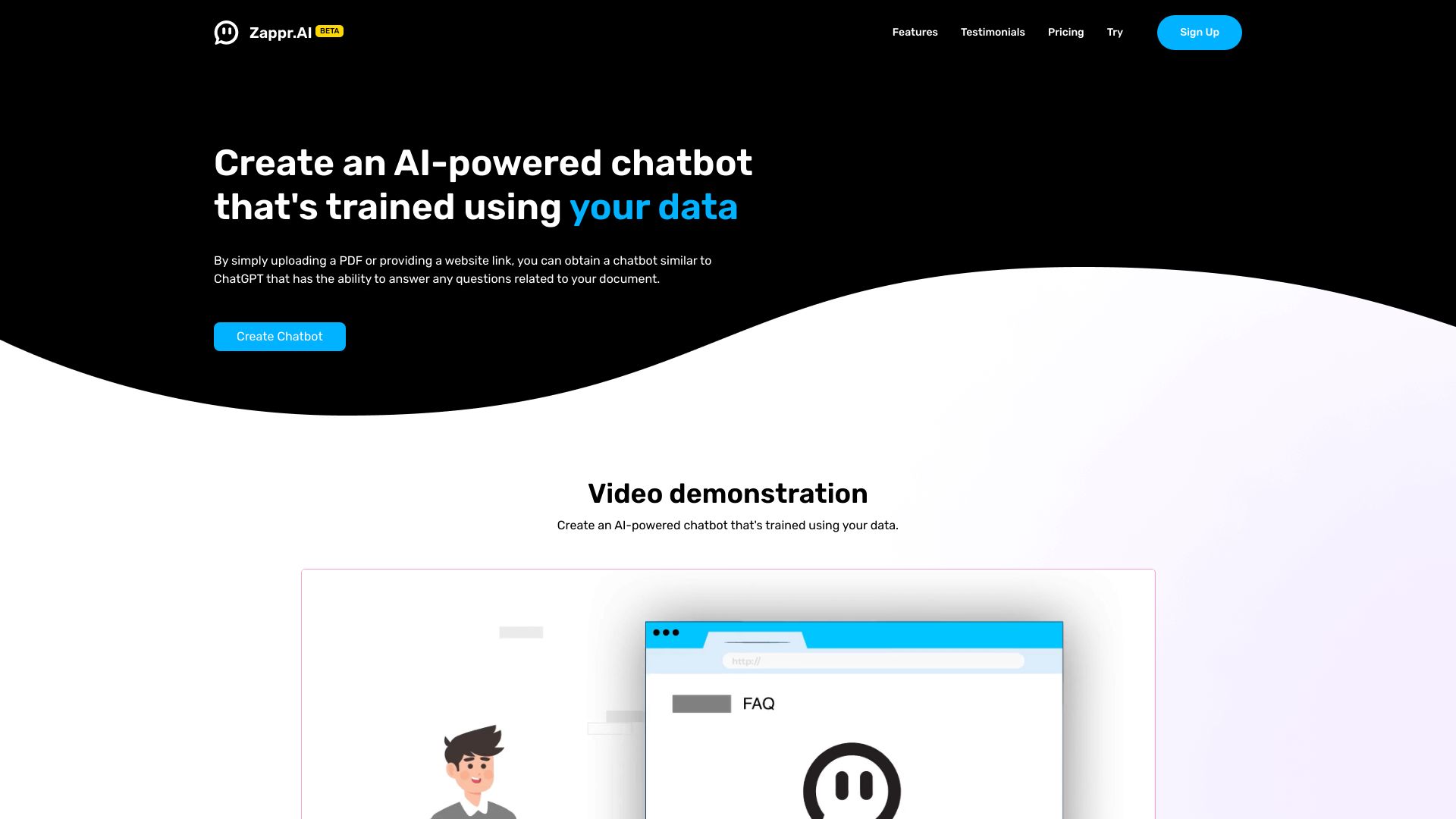 Zappr.AI网页截图,Zappr.AI网页快照