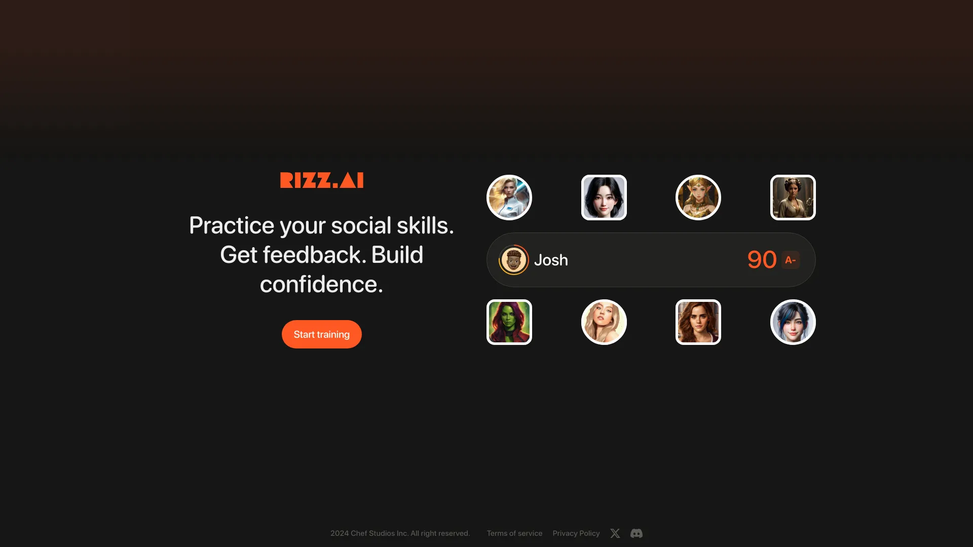 Build Social Skills with AI Voice Dates网页截图,Build Social Skills with AI Voice Dates网页快照