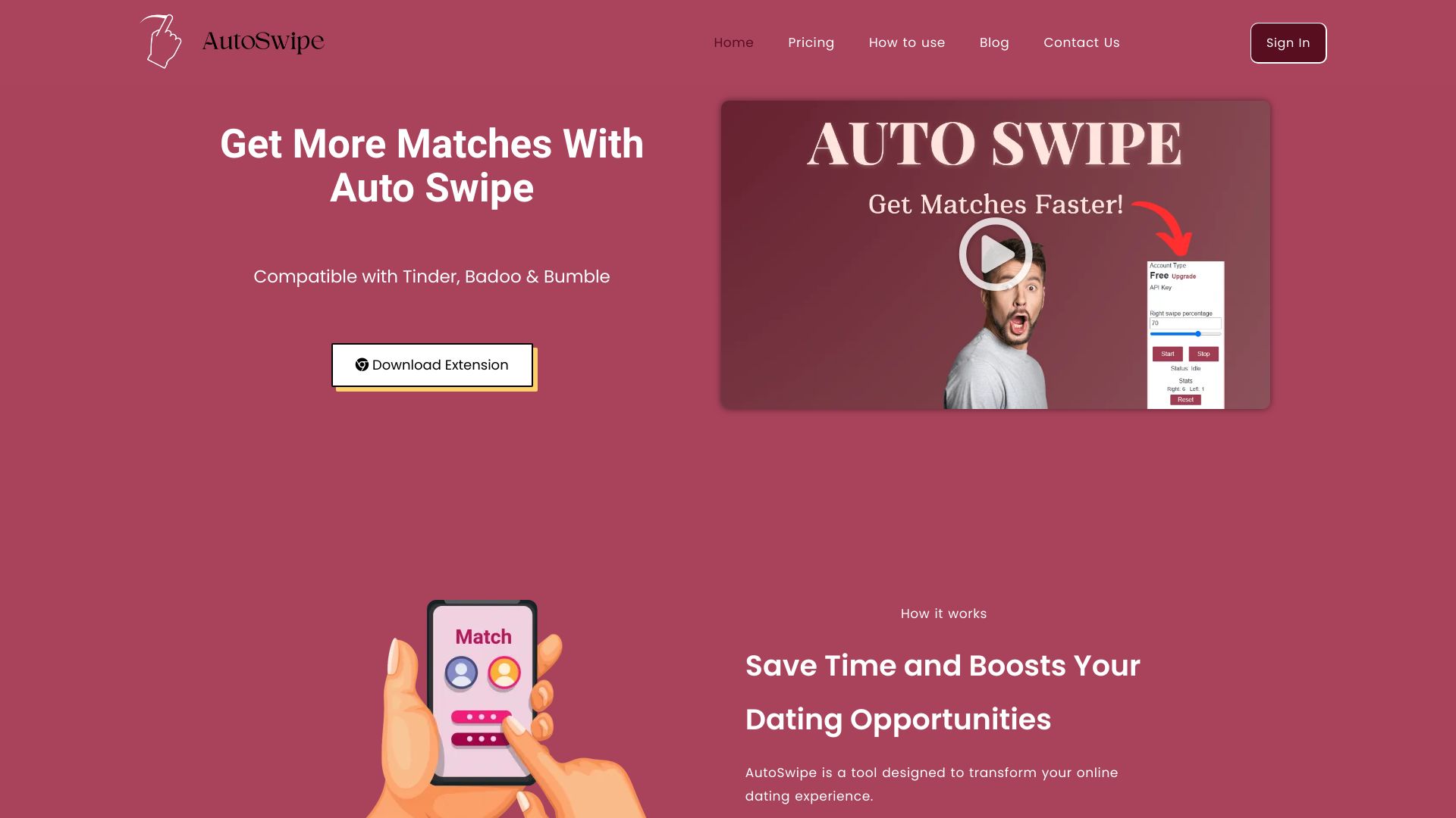 Auto Swipe网页截图,Auto Swipe网页快照