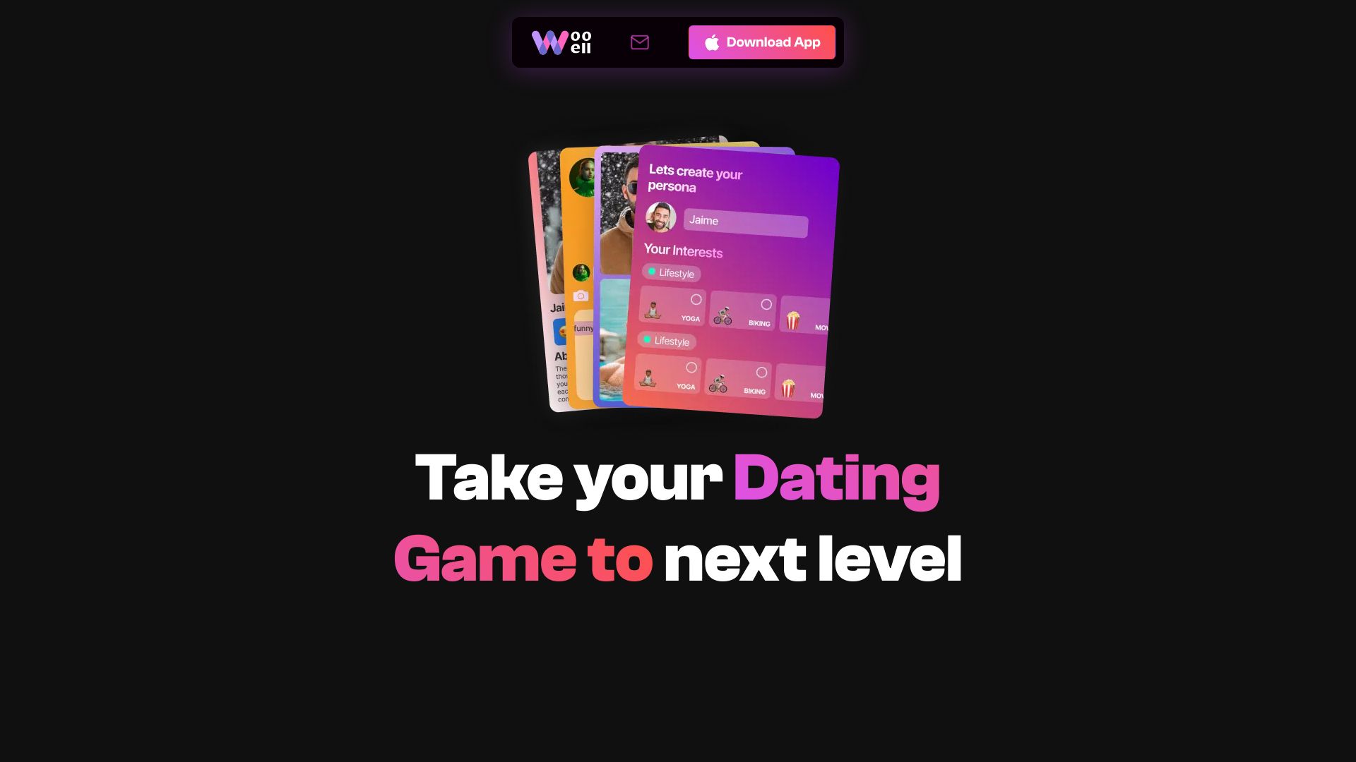 WooWell网页截图,WooWell网页快照