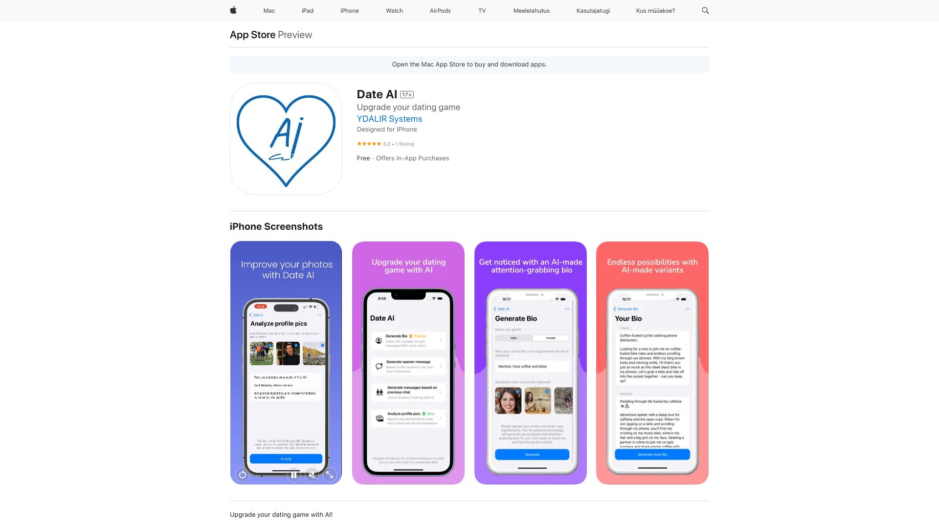 Date AI网页截图,Date AI网页快照
