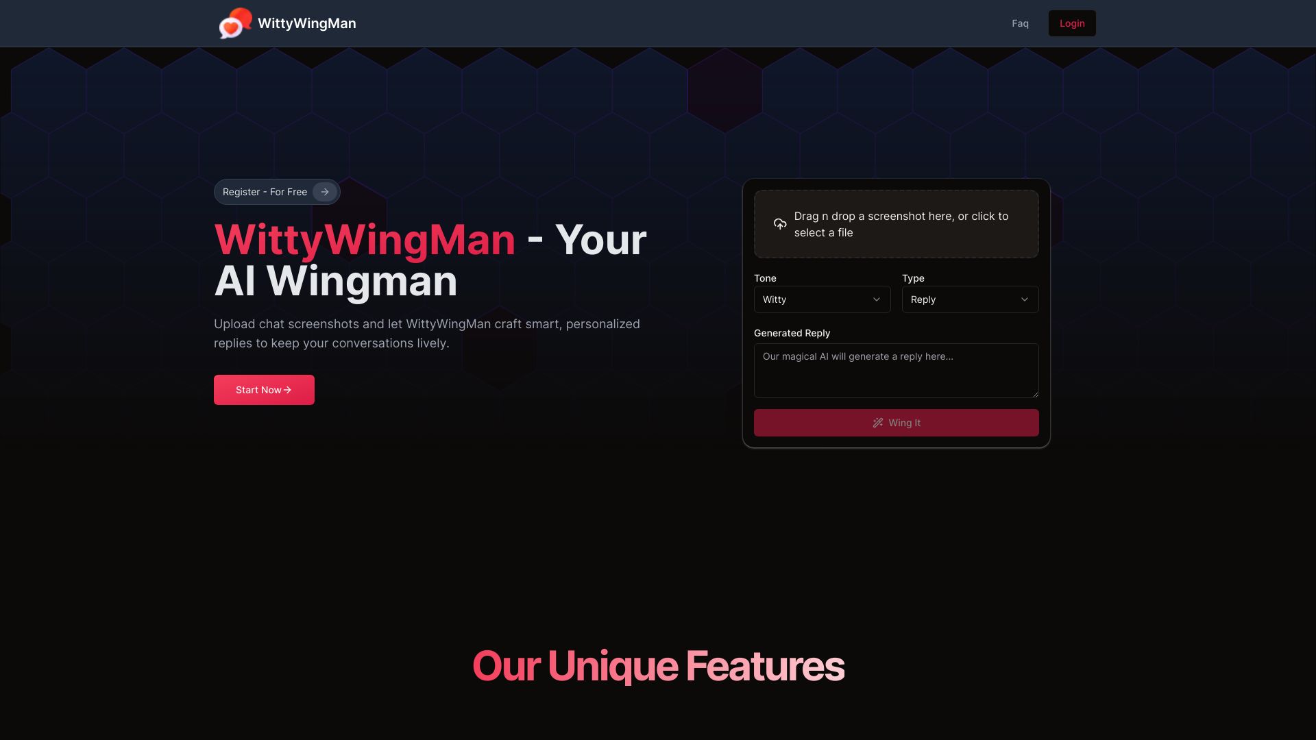 WittyWingMan网页截图,WittyWingMan网页快照