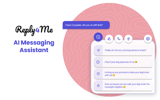Reply4Me: AI Messaging Assistant网页截图,Reply4Me: AI Messaging Assistant网页快照