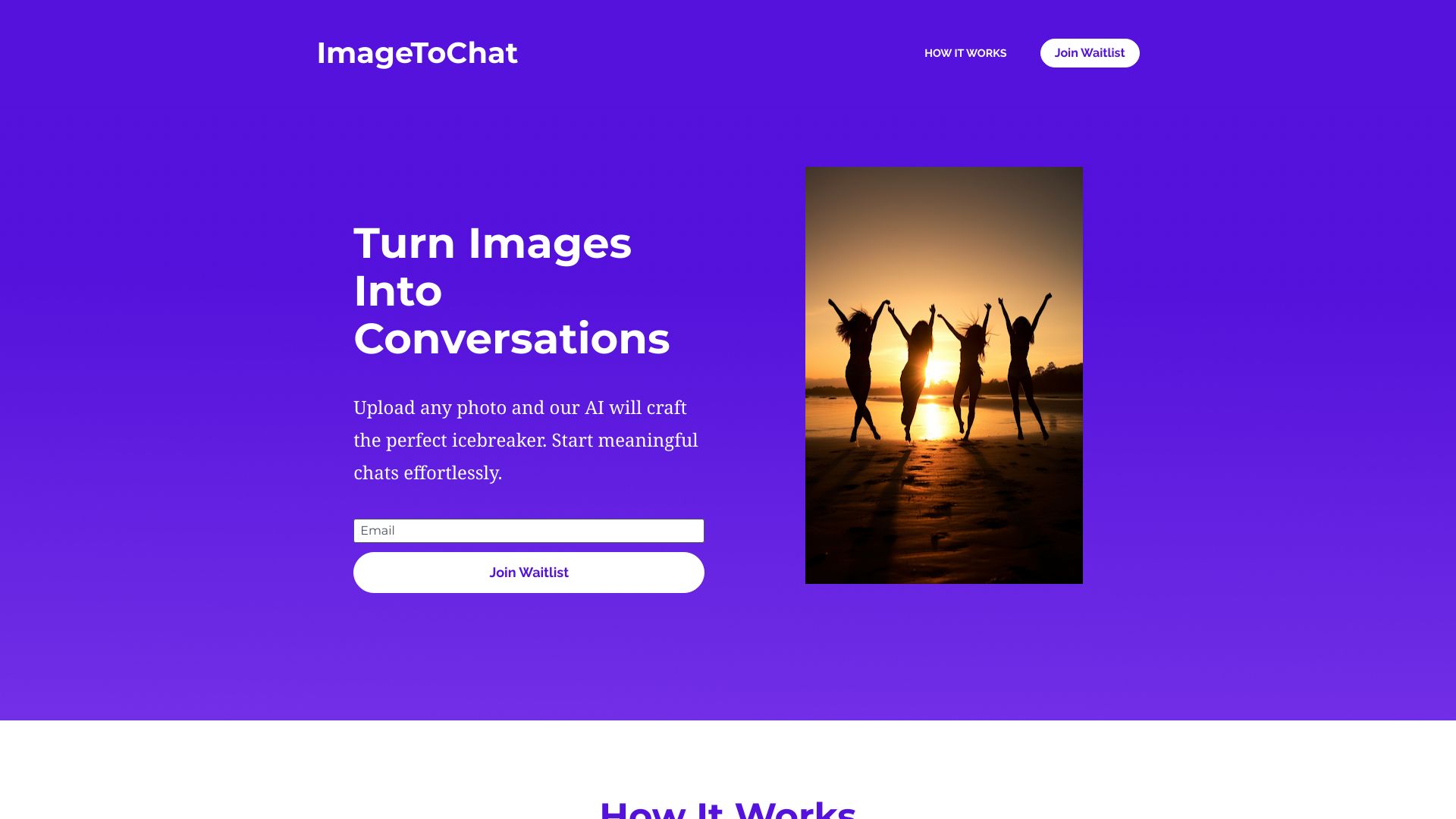 ImageToChat AI网页截图,ImageToChat AI网页快照