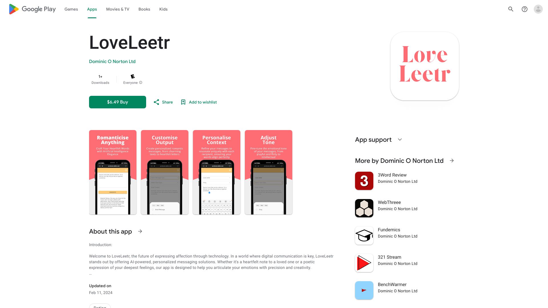 LoveLeetr网页截图,LoveLeetr网页快照