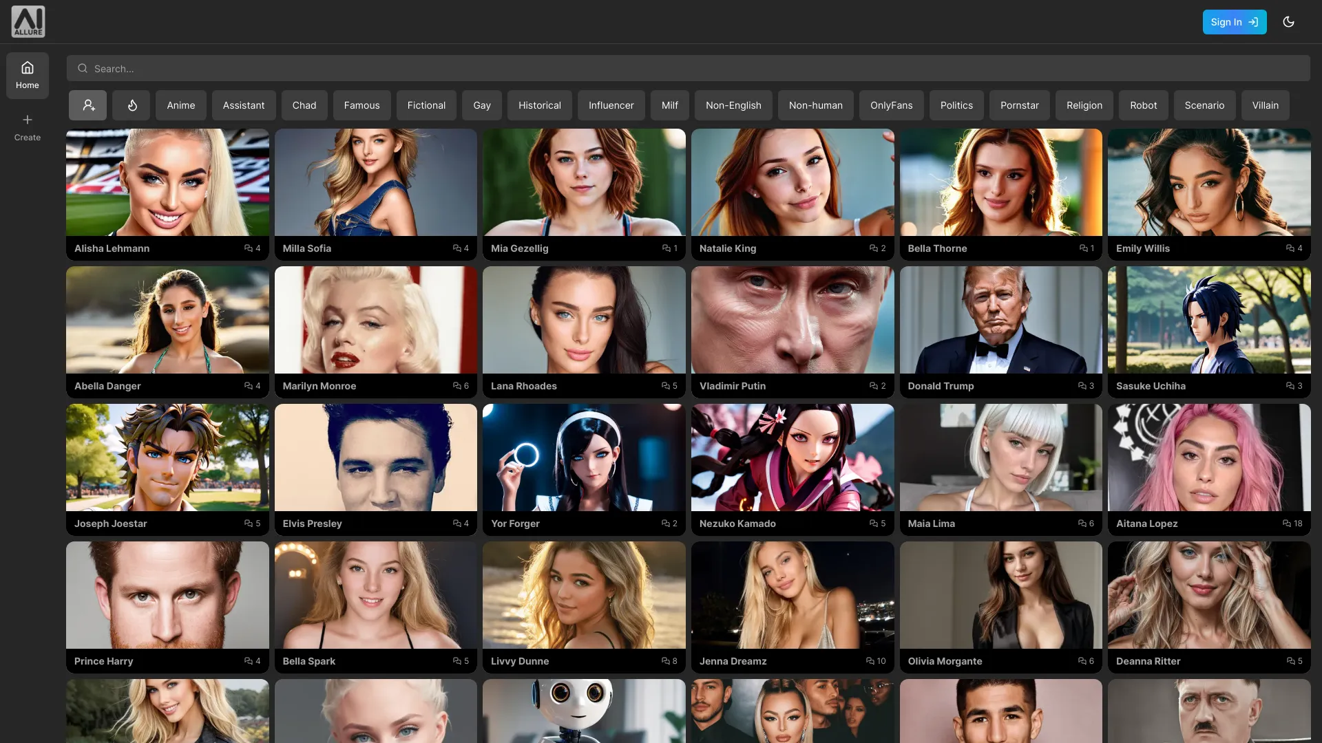 Custom AI companion网页截图,Custom AI companion网页快照