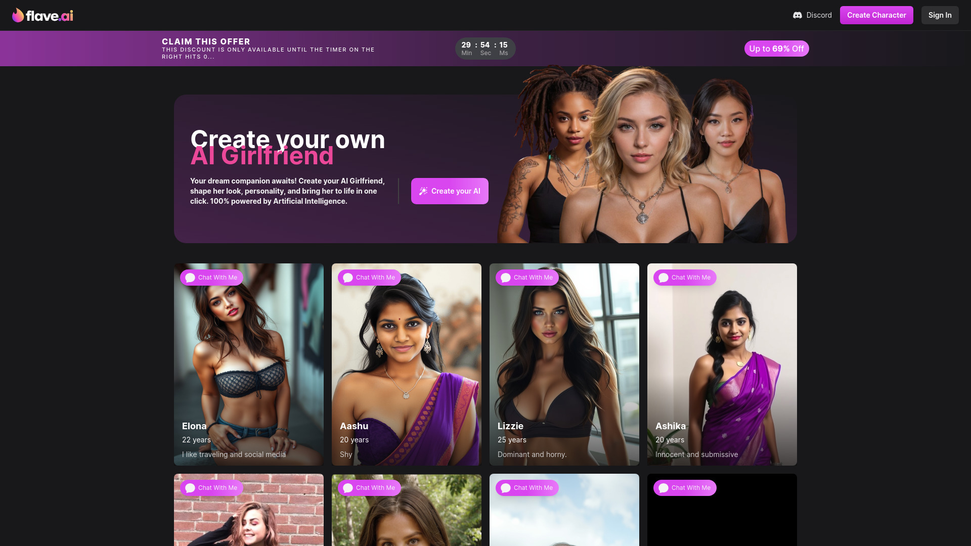 Flave AI网页截图,Flave AI网页快照