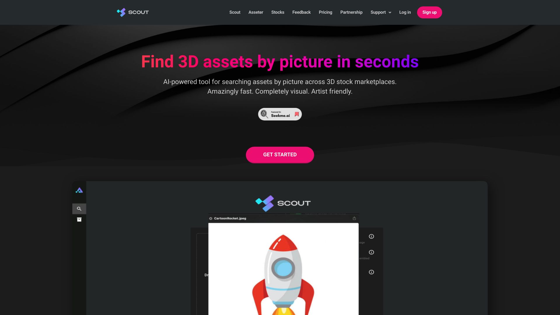 Scout by Asseter.ai网页截图,Scout by Asseter.ai网页快照