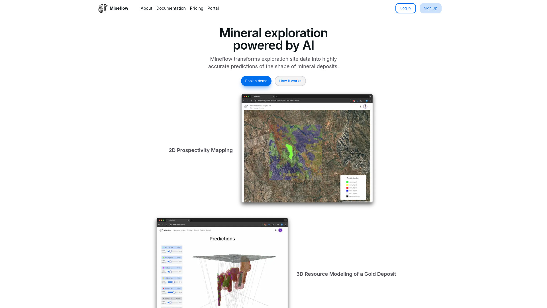 Mineflow (YC S24)网页截图,Mineflow (YC S24)网页快照