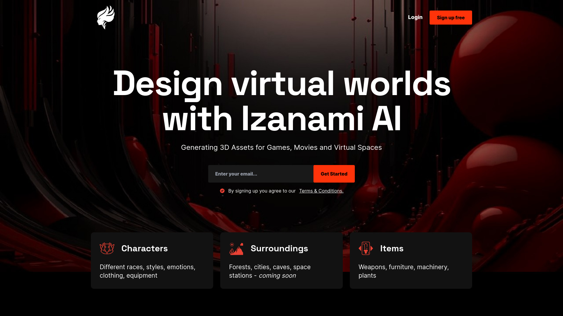IzanamiAI网页截图,IzanamiAI网页快照