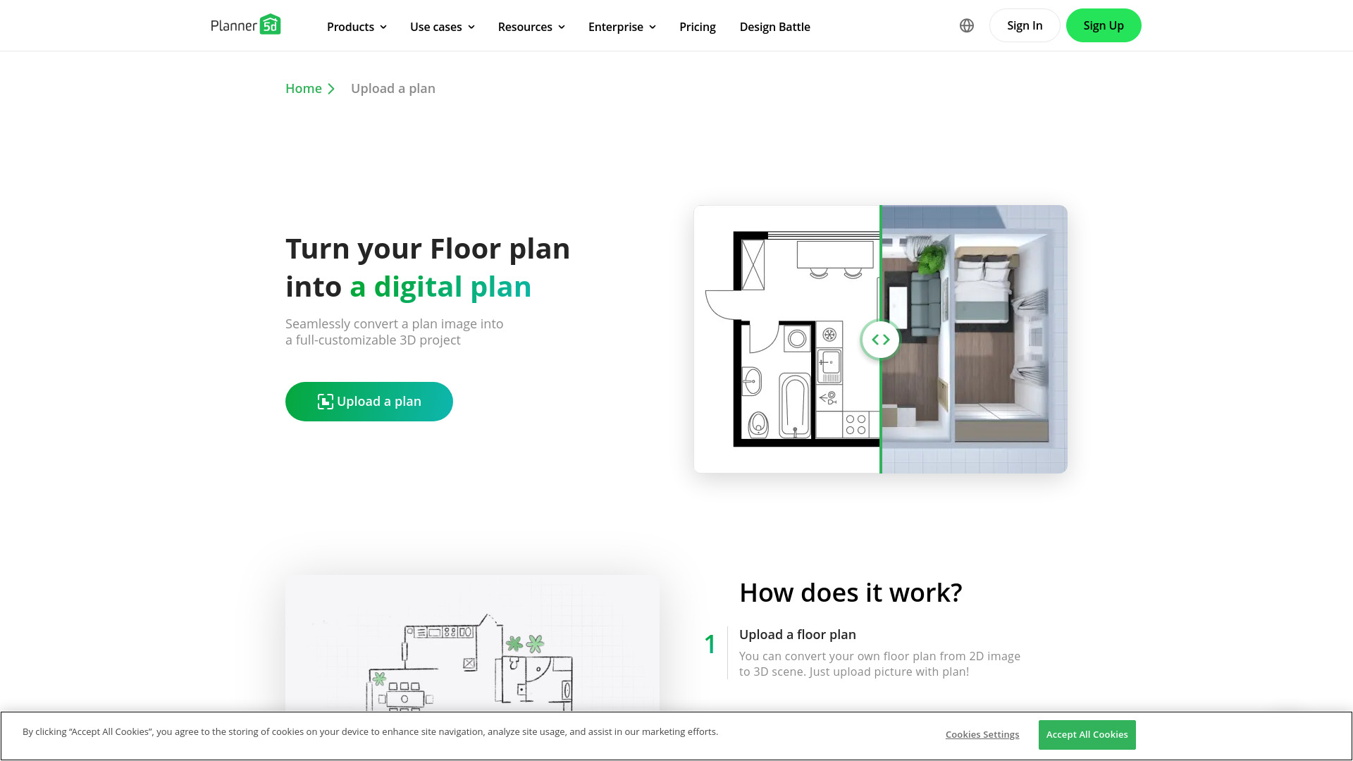 Planner 5D网页截图,Planner 5D网页快照