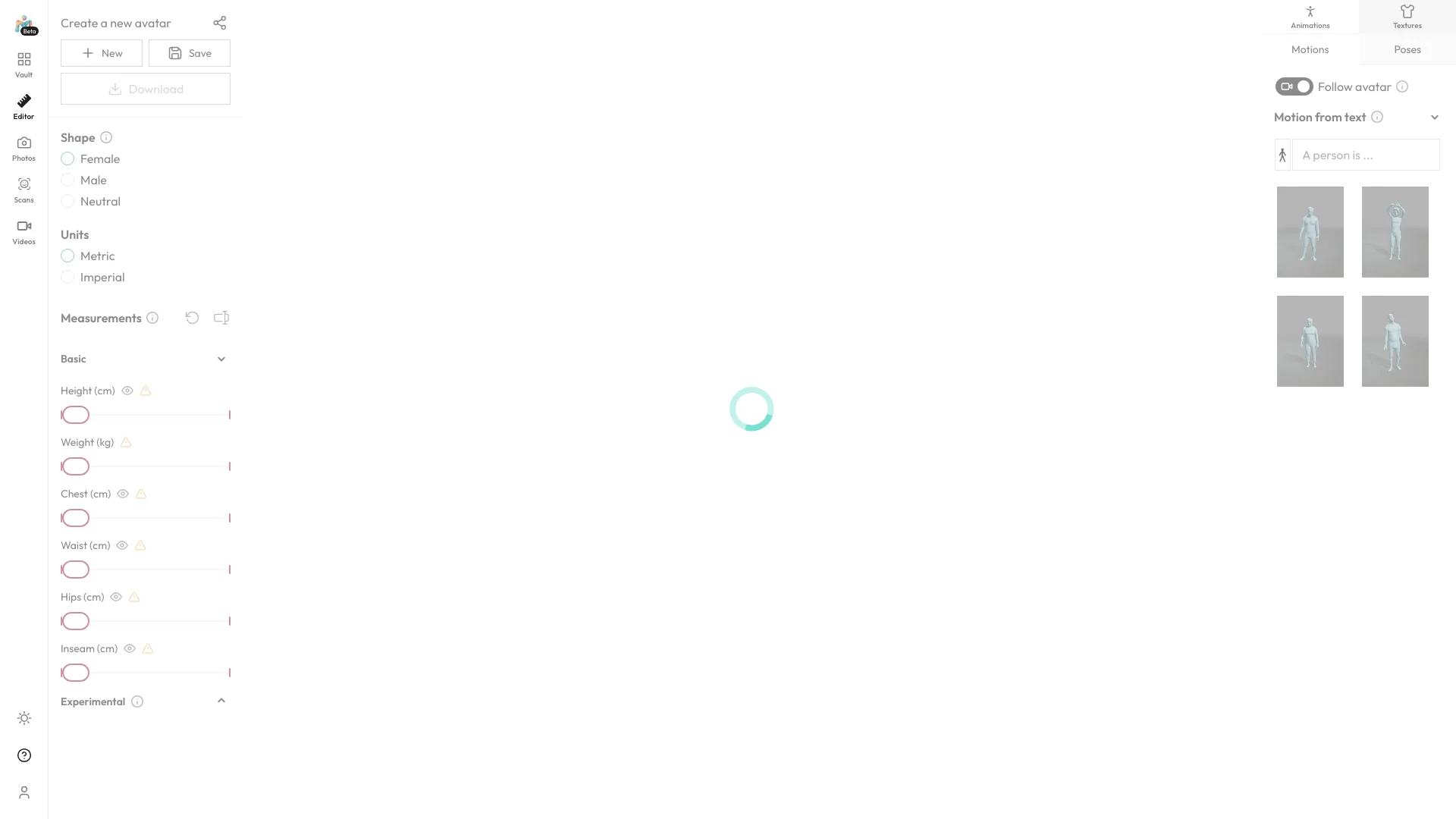 Meshcapade ME网页截图,Meshcapade ME网页快照