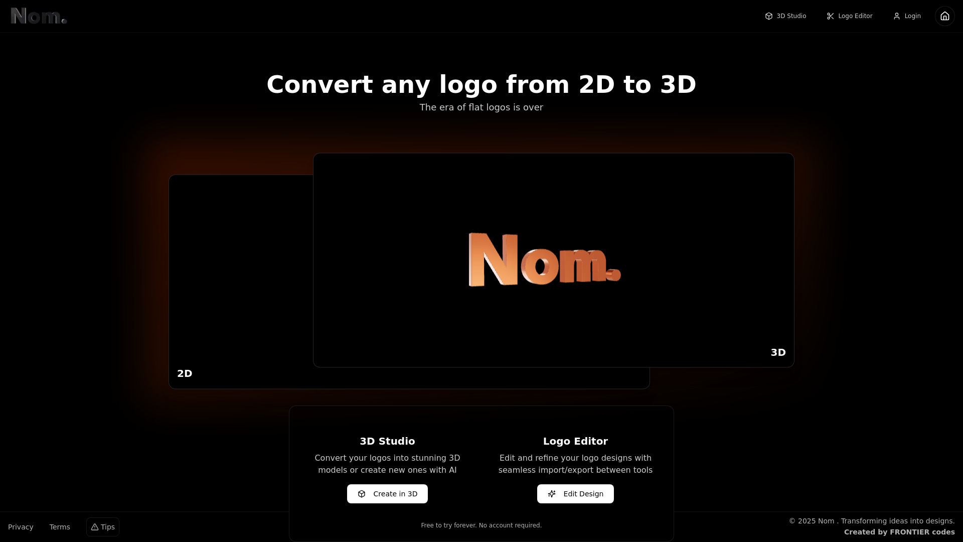 nom3d.studio网页截图,nom3d.studio网页快照