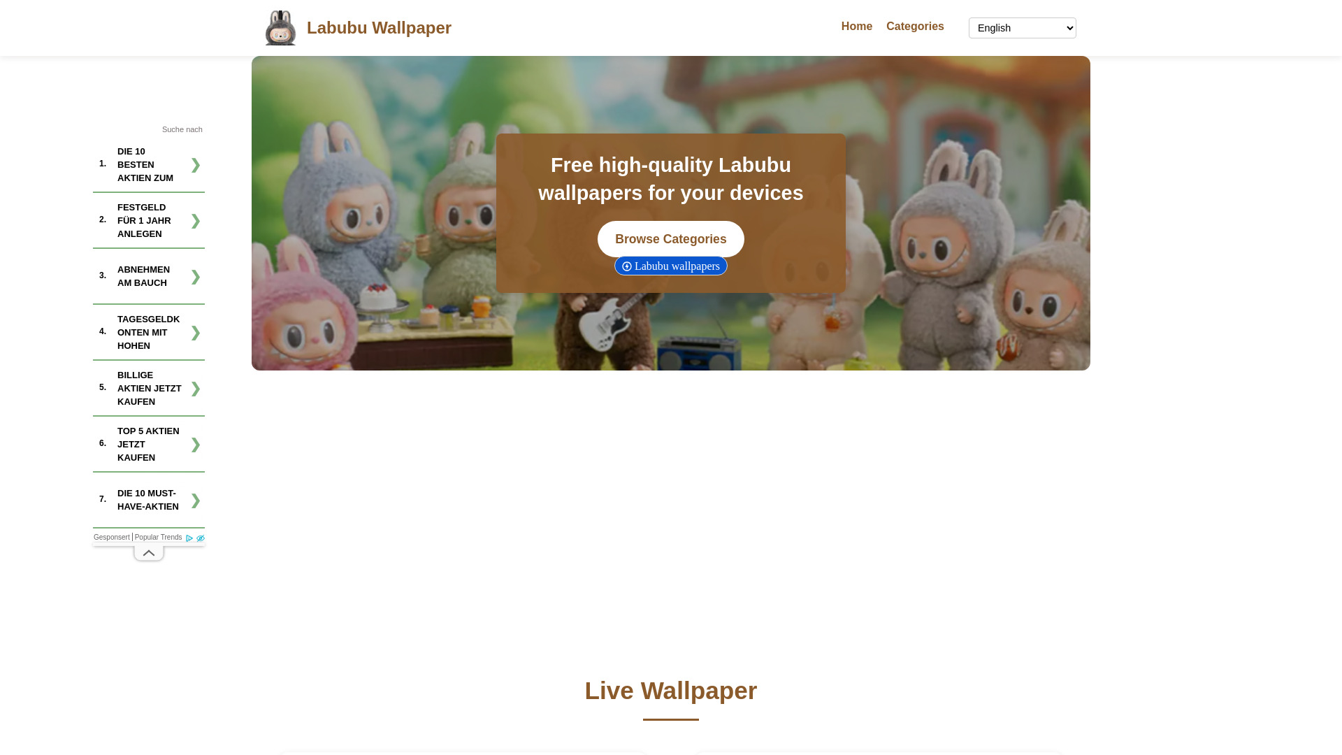 Labubu Wallpaper – 100+ Labubu Live Wallpapers & 4K Walls (Updated Daily)网页截图,Labubu Wallpaper – 100+ Labubu Live Wallpapers & 4K Walls (Updated Daily)网页快照