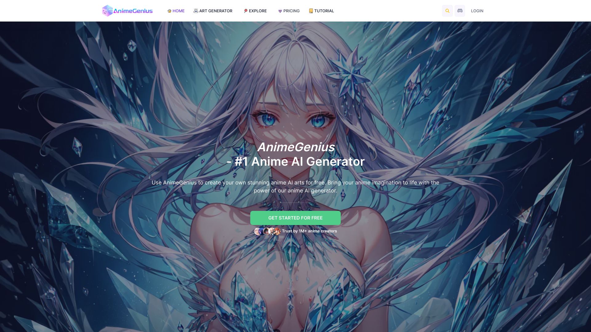 AnimeGenius – Anime AI Generator网页截图,AnimeGenius – Anime AI Generator网页快照