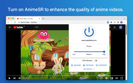 AnimeSR网页截图,AnimeSR网页快照