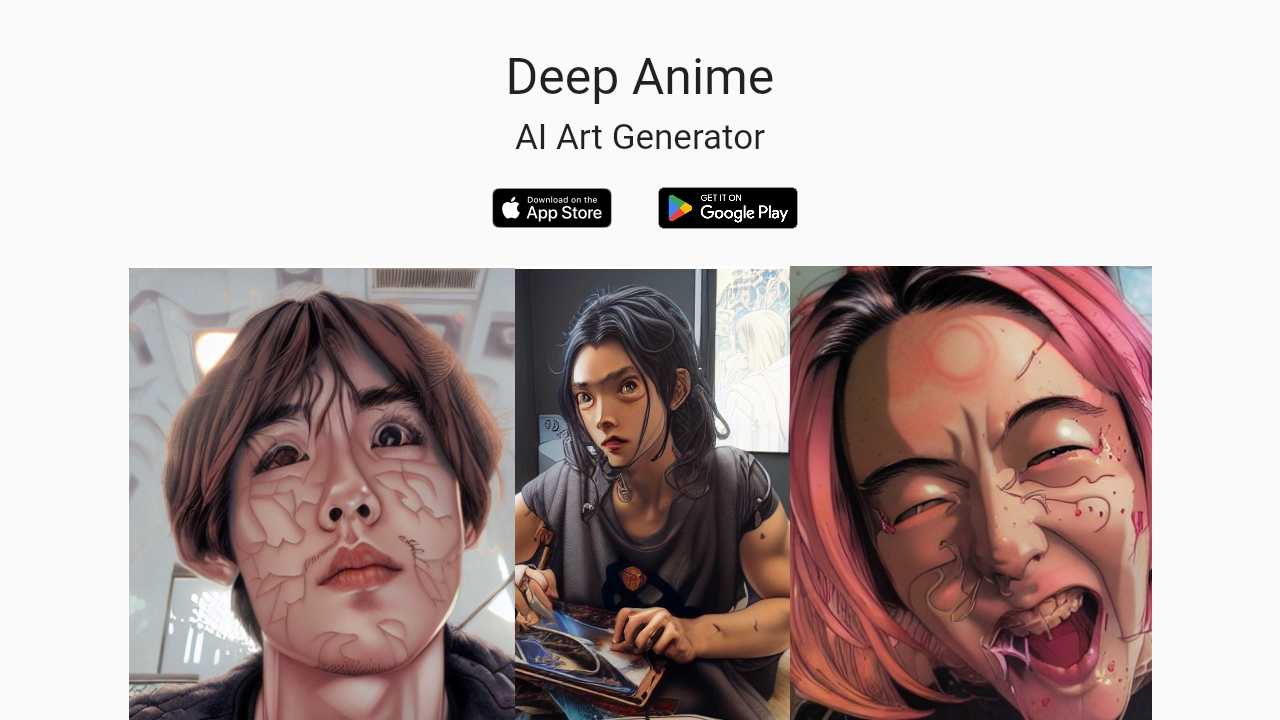 Deep Anime网页截图,Deep Anime网页快照