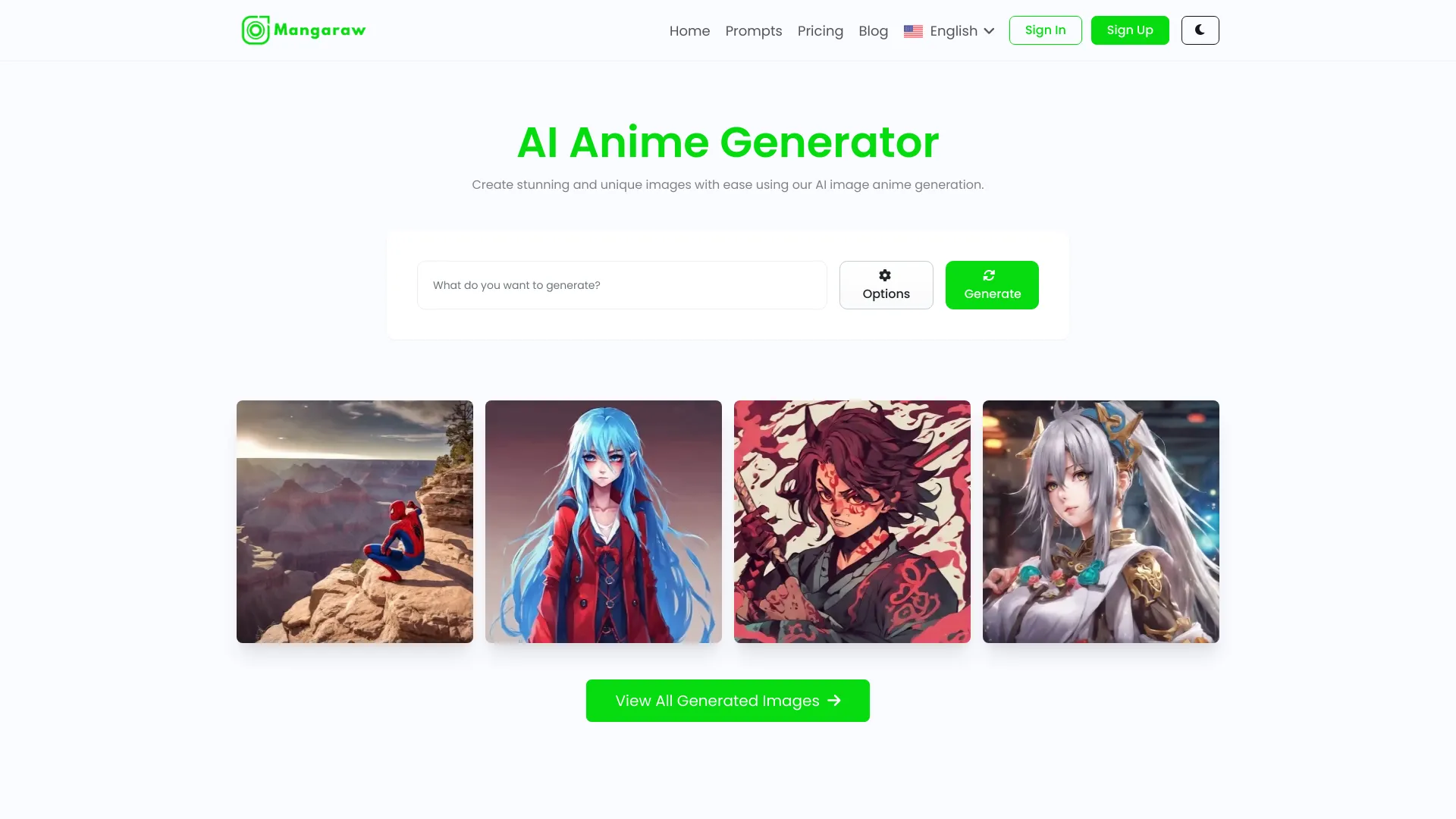 Mangaraw AI网页截图,Mangaraw AI网页快照