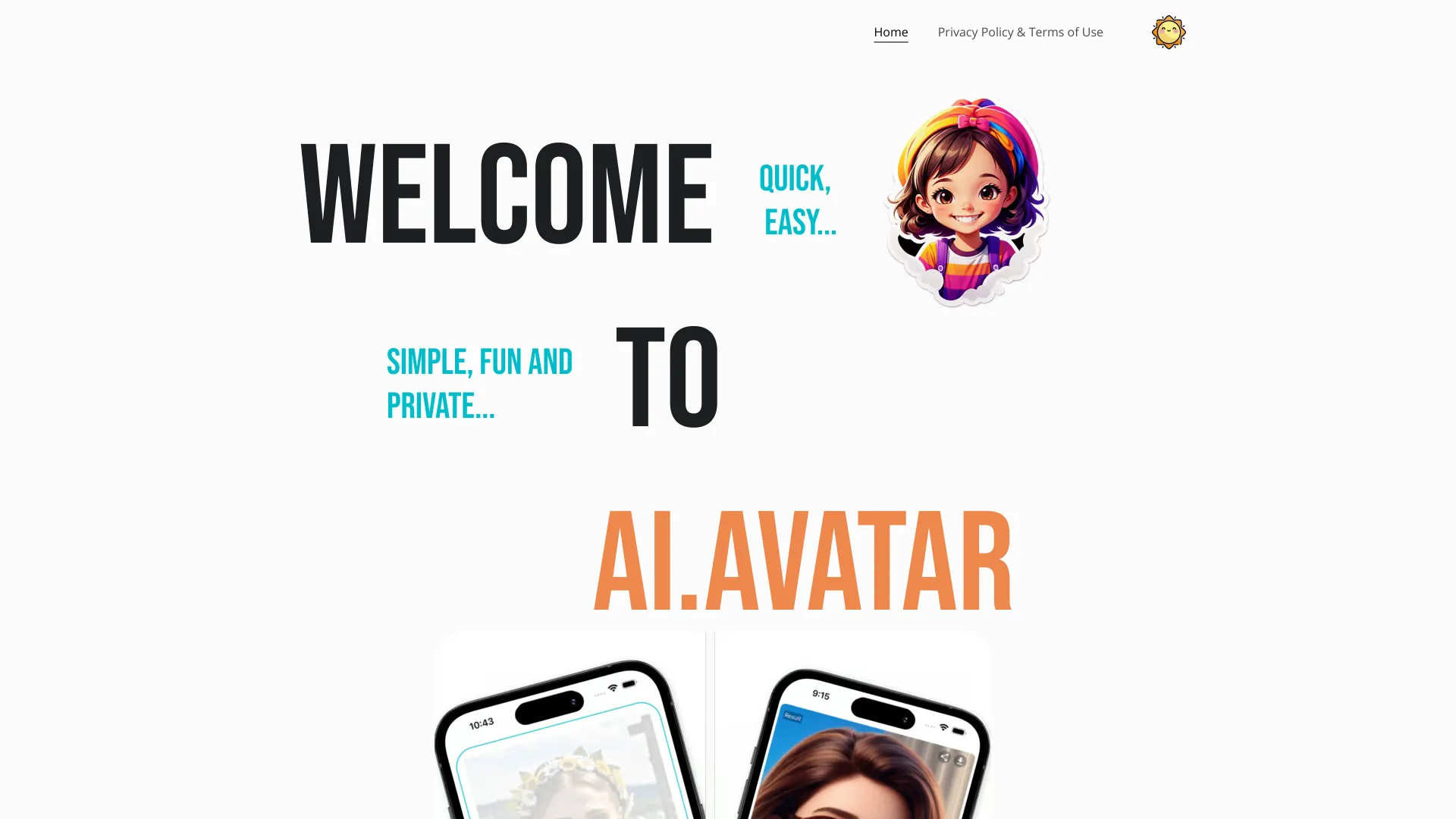 Quick AI Avatar – Fast & Easy网页截图,Quick AI Avatar – Fast & Easy网页快照