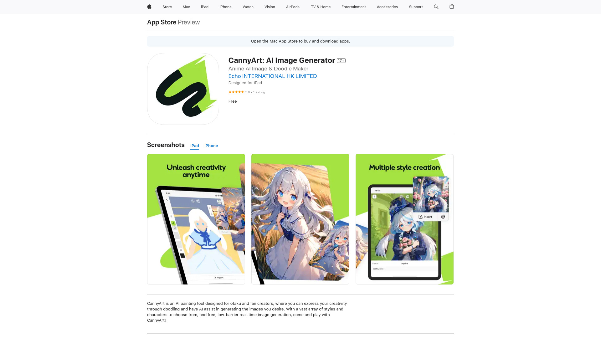 CannyArt网页截图,CannyArt网页快照