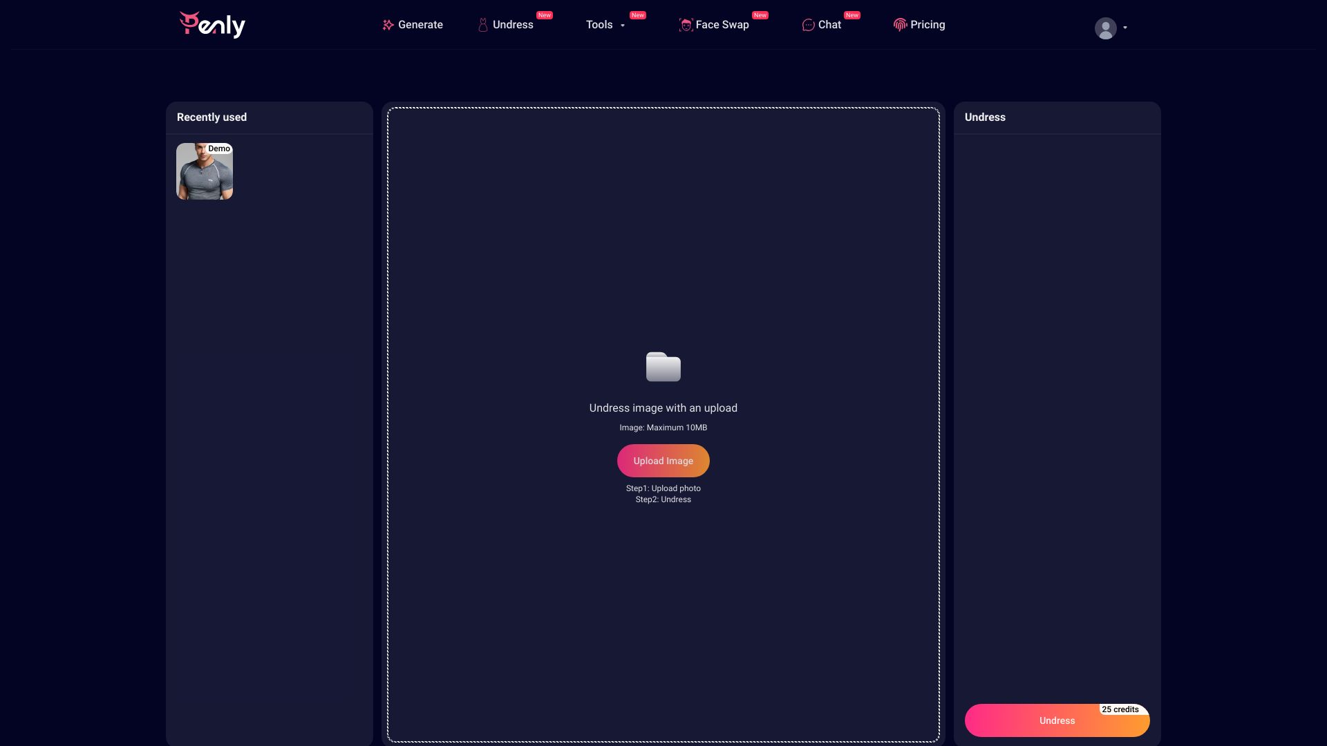 Penly – undress ai网页截图,Penly – undress ai网页快照