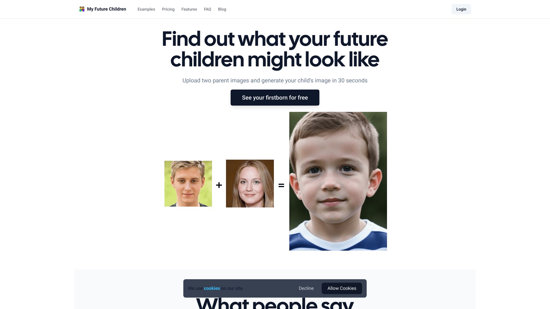My Future Children网页截图,My Future Children网页快照