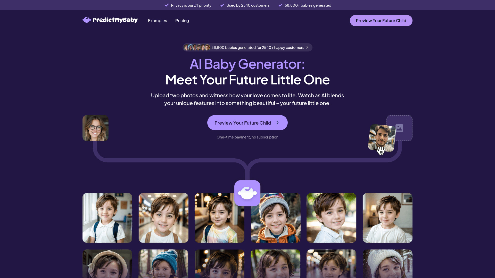 PredictMyBaby网页截图,PredictMyBaby网页快照