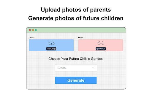 AI Baby Generator网页截图,AI Baby Generator网页快照
