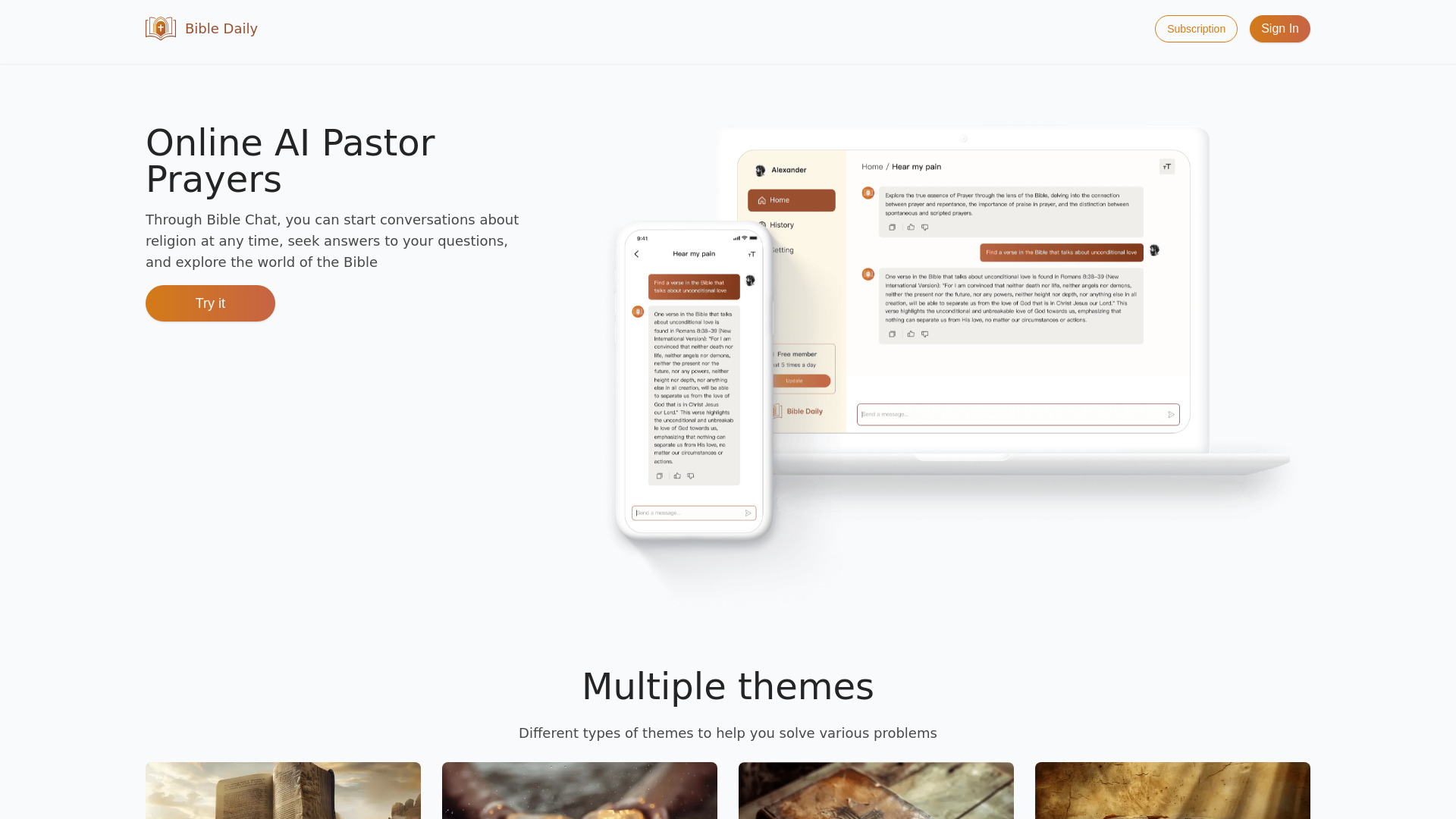 Bible Daily网页截图,Bible Daily网页快照