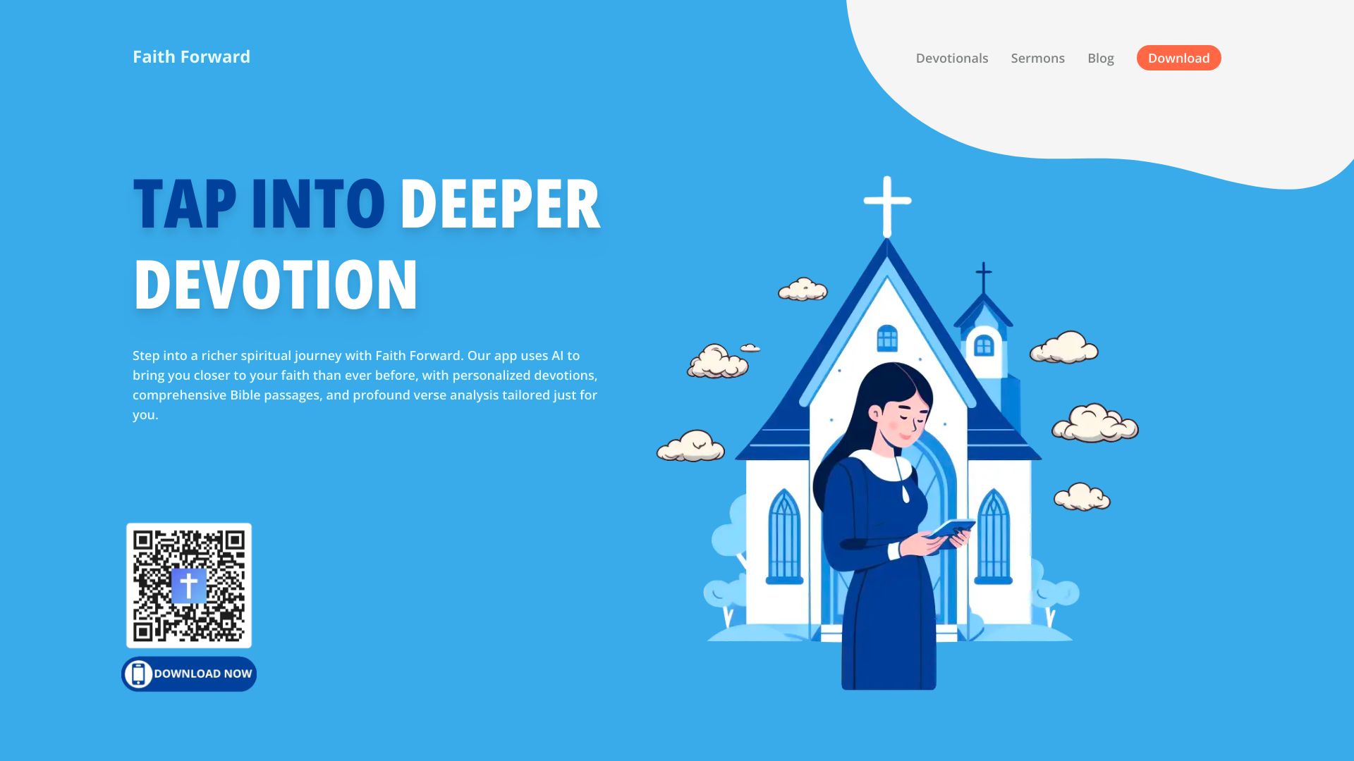 Faith Forward网页截图,Faith Forward网页快照