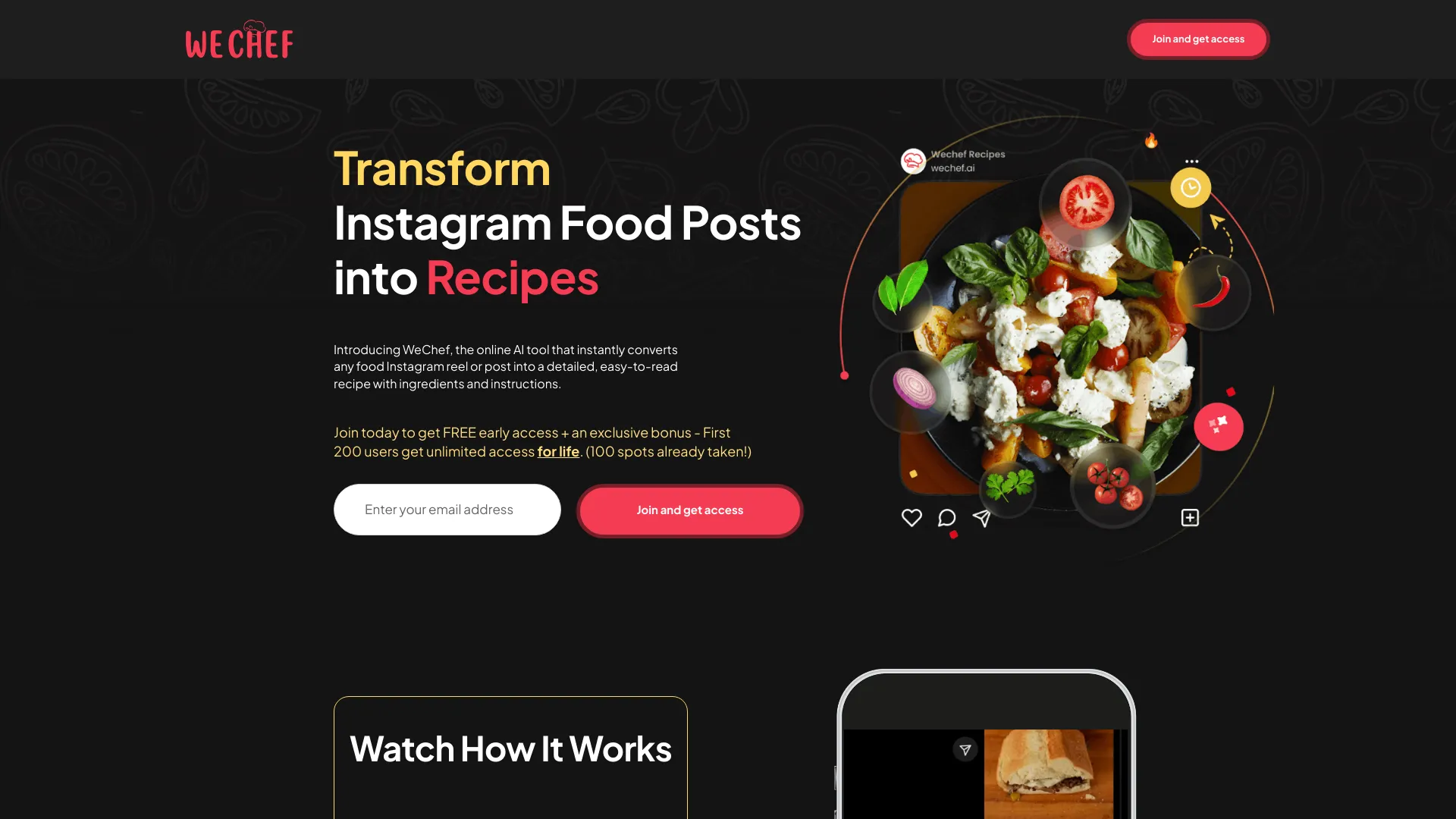 WeChef网页截图,WeChef网页快照