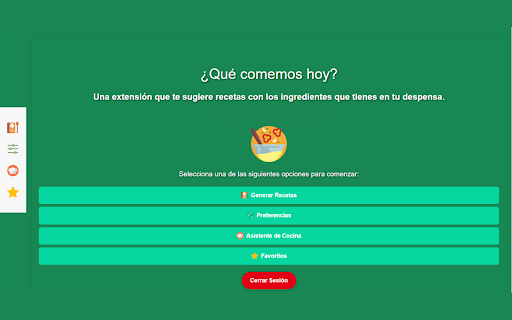 ¿Qué comemos hoy?网页截图,¿Qué comemos hoy?网页快照