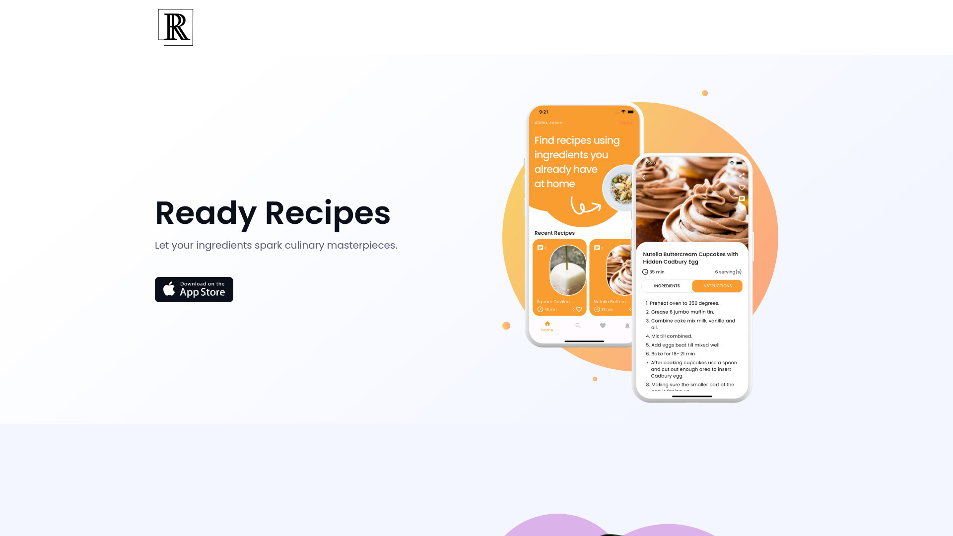 Ready Recipes网页截图,Ready Recipes网页快照