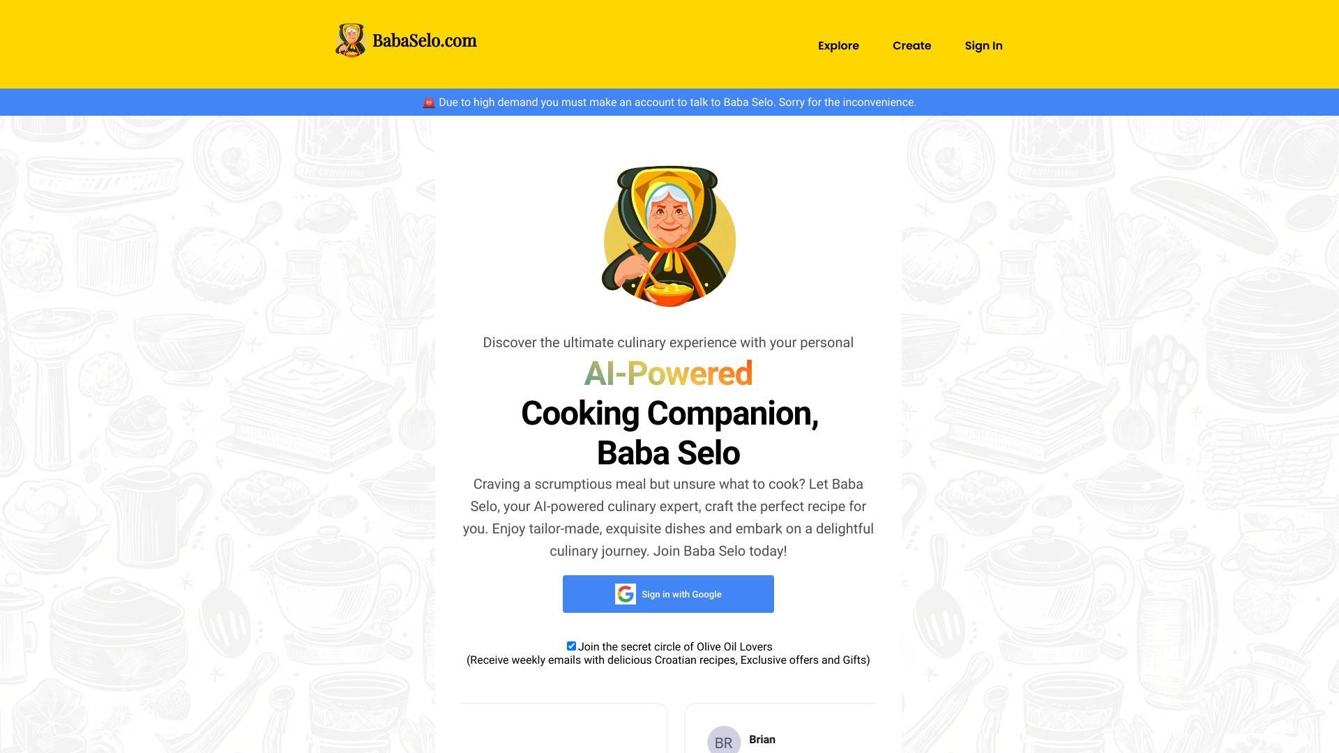 Baba Selo网页截图,Baba Selo网页快照