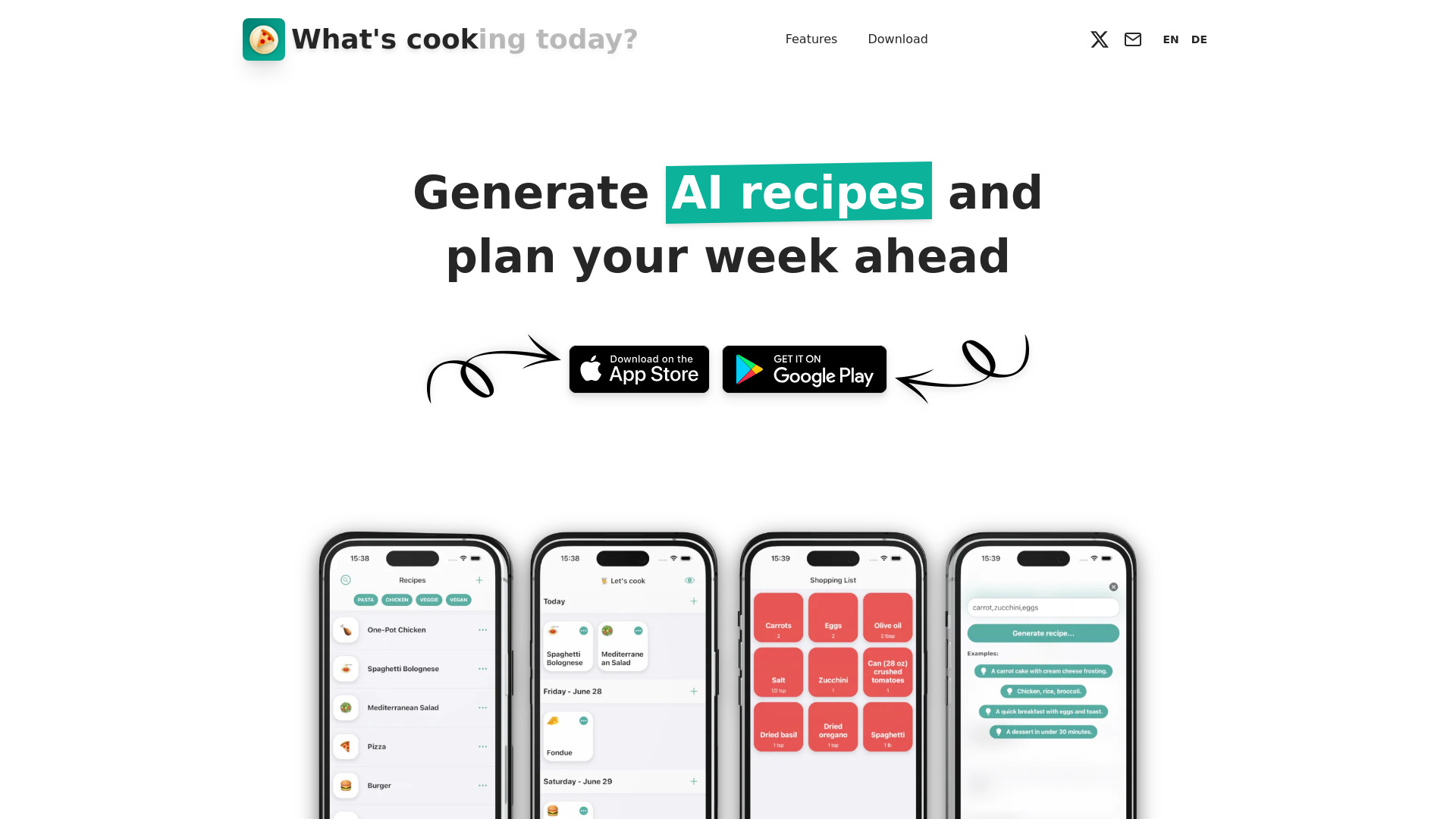 Whats Cooking: Meal Planner网页截图,Whats Cooking: Meal Planner网页快照