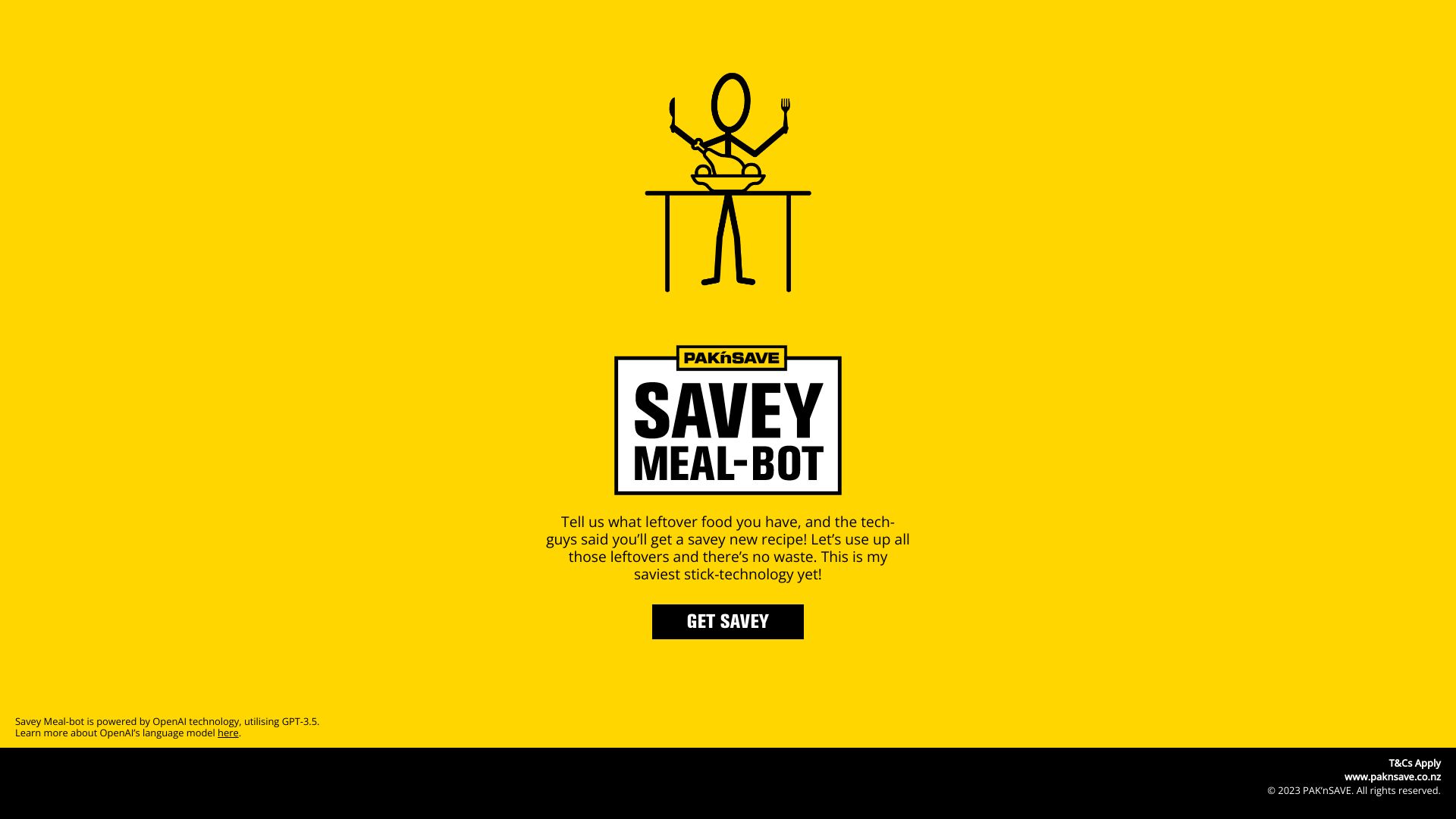 Savey Meal-Bot网页截图,Savey Meal-Bot网页快照