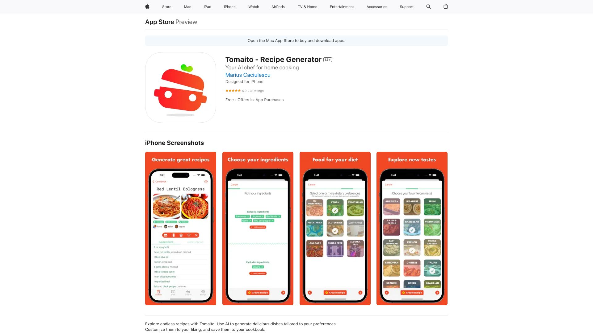 Tomaito网页截图,Tomaito网页快照