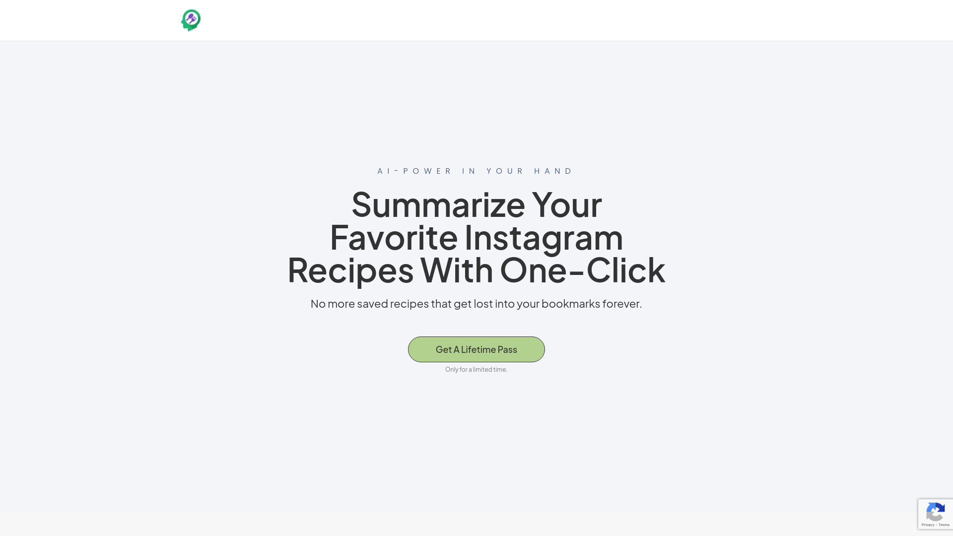 Recipe Reel网页截图,Recipe Reel网页快照