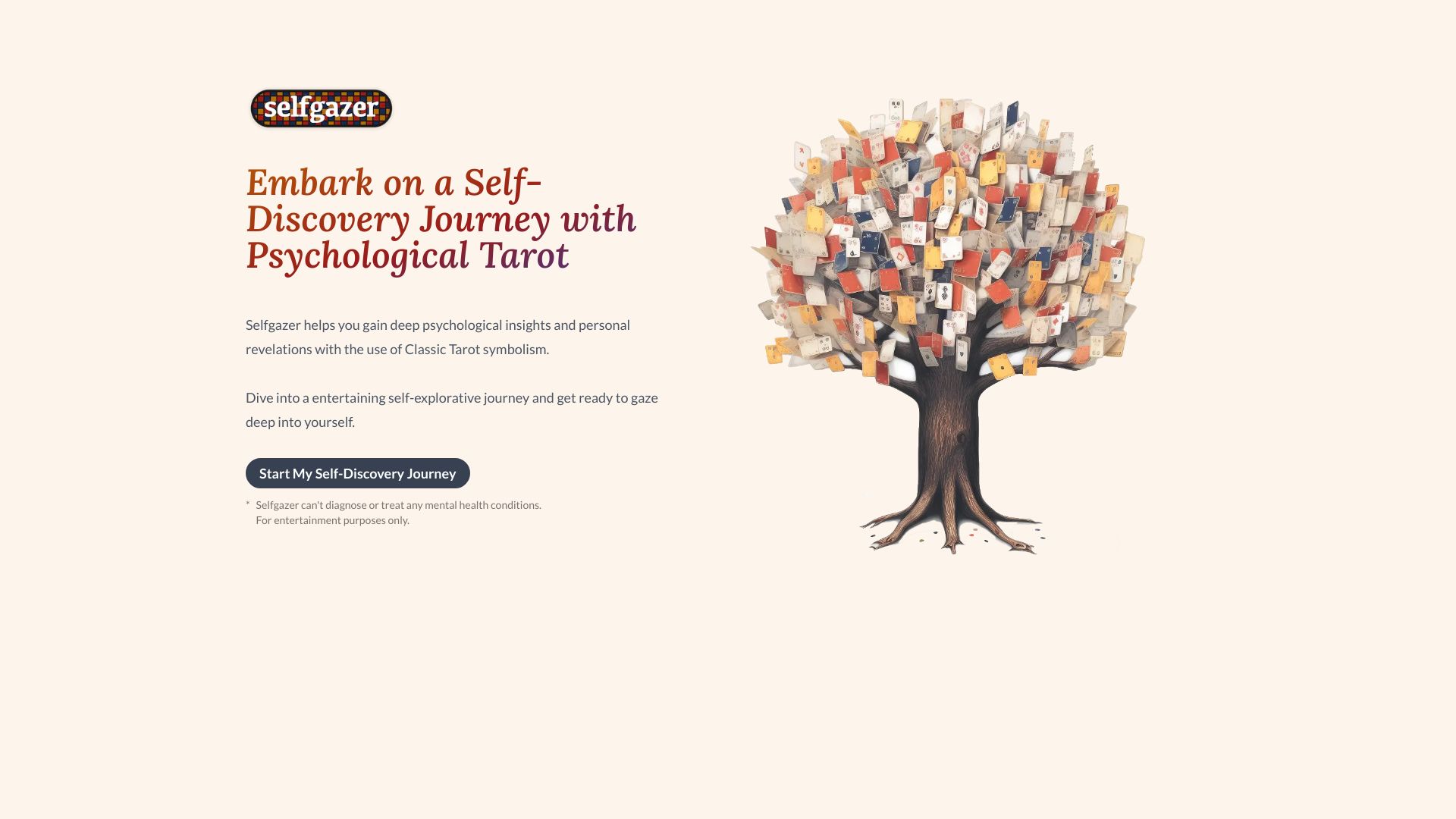 Selfgazer网页截图,Selfgazer网页快照