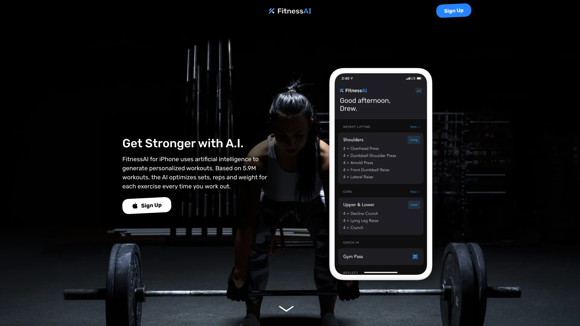 fitnessai.com网页截图,fitnessai.com网页快照