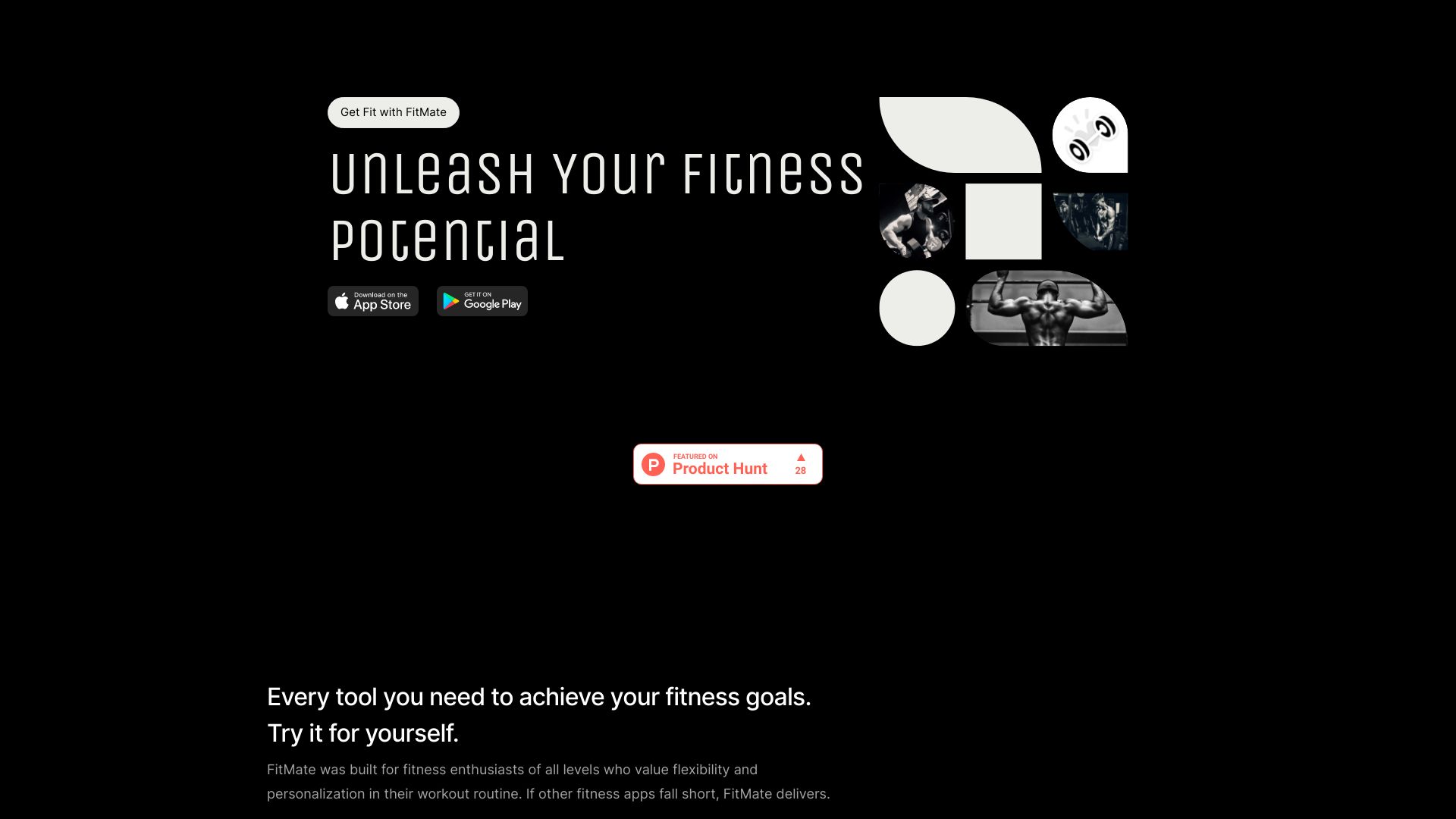 FitMate AI网页截图,FitMate AI网页快照