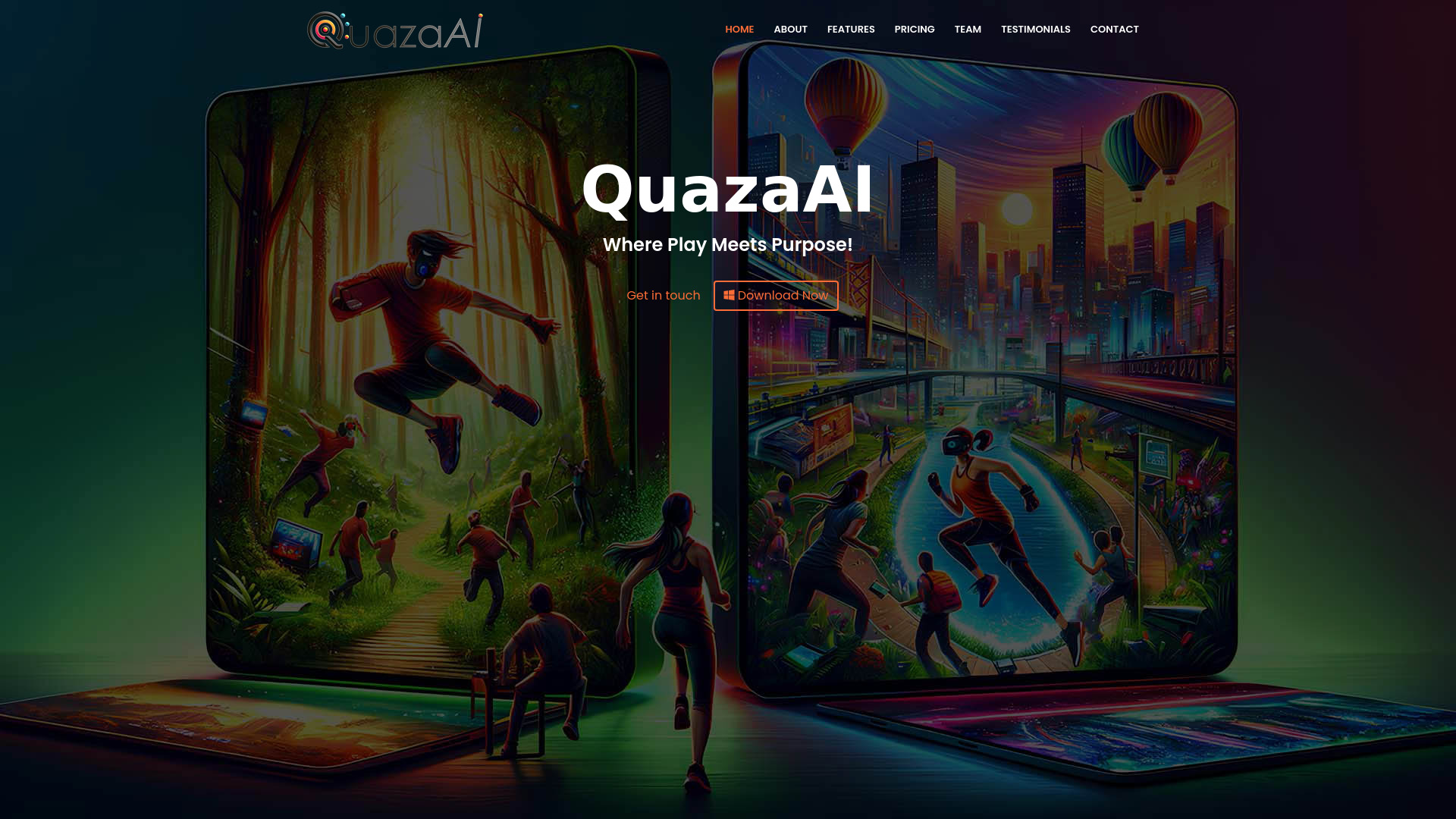 QuazaAI网页截图,QuazaAI网页快照