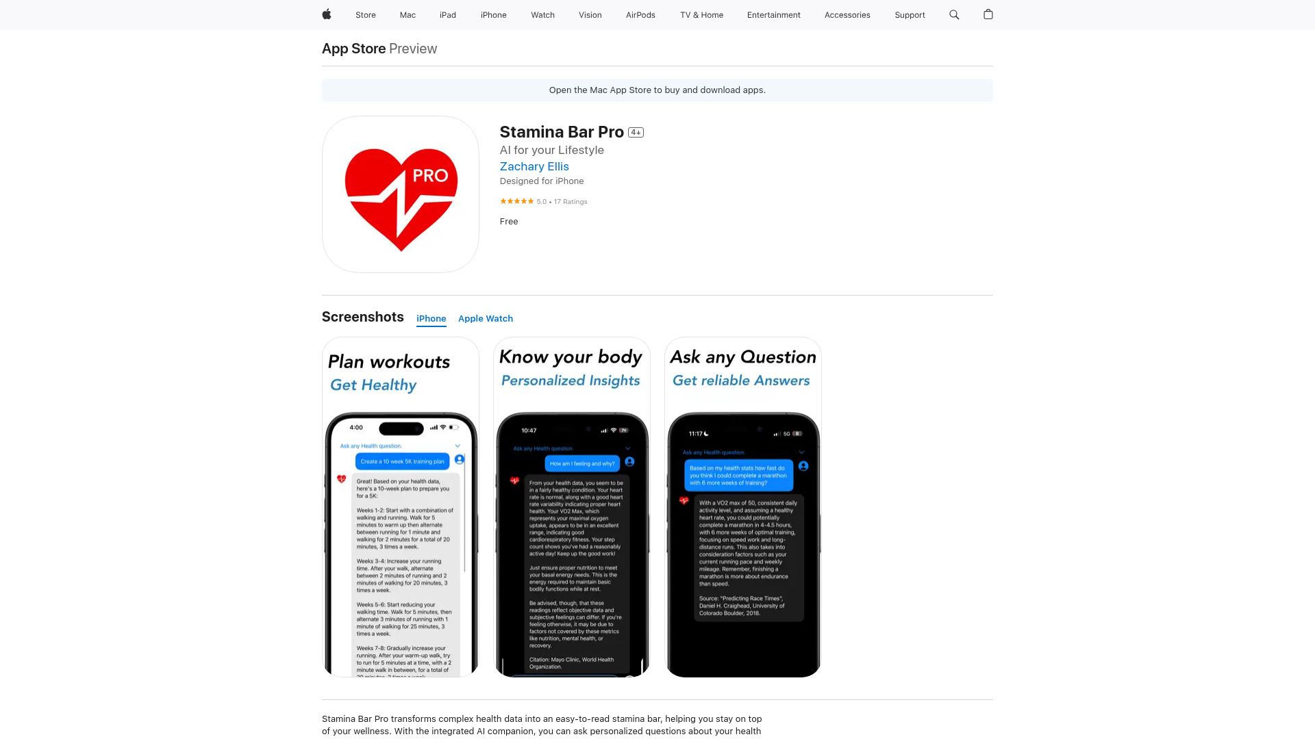 Stamina Bar Pro网页截图,Stamina Bar Pro网页快照