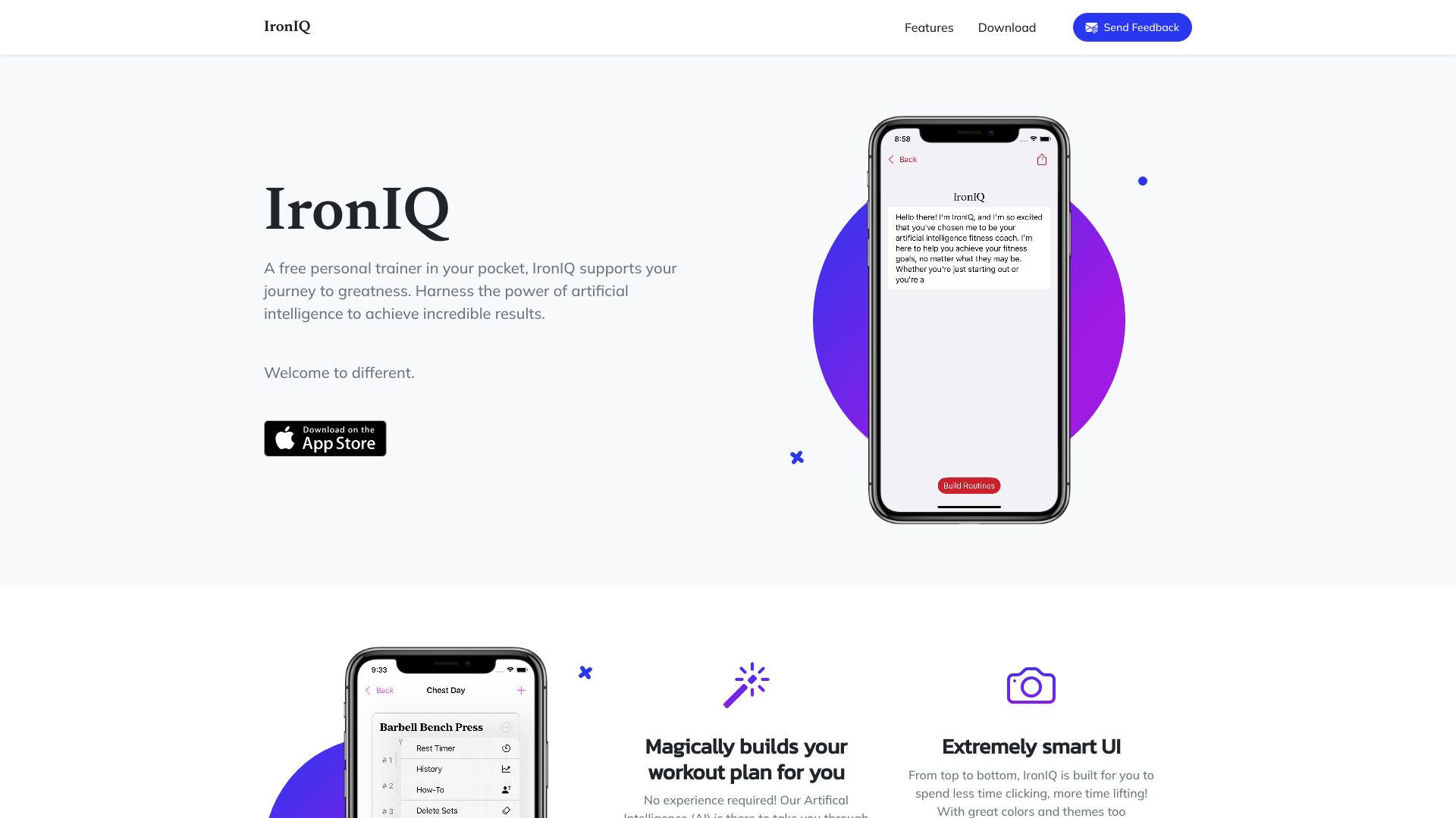 IronIQ网页截图,IronIQ网页快照