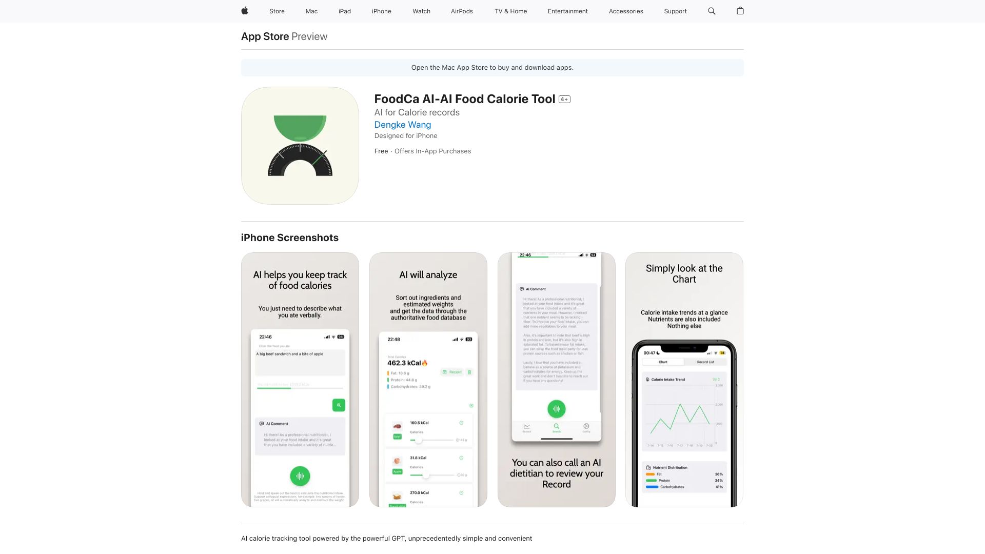 foodCa网页截图,foodCa网页快照