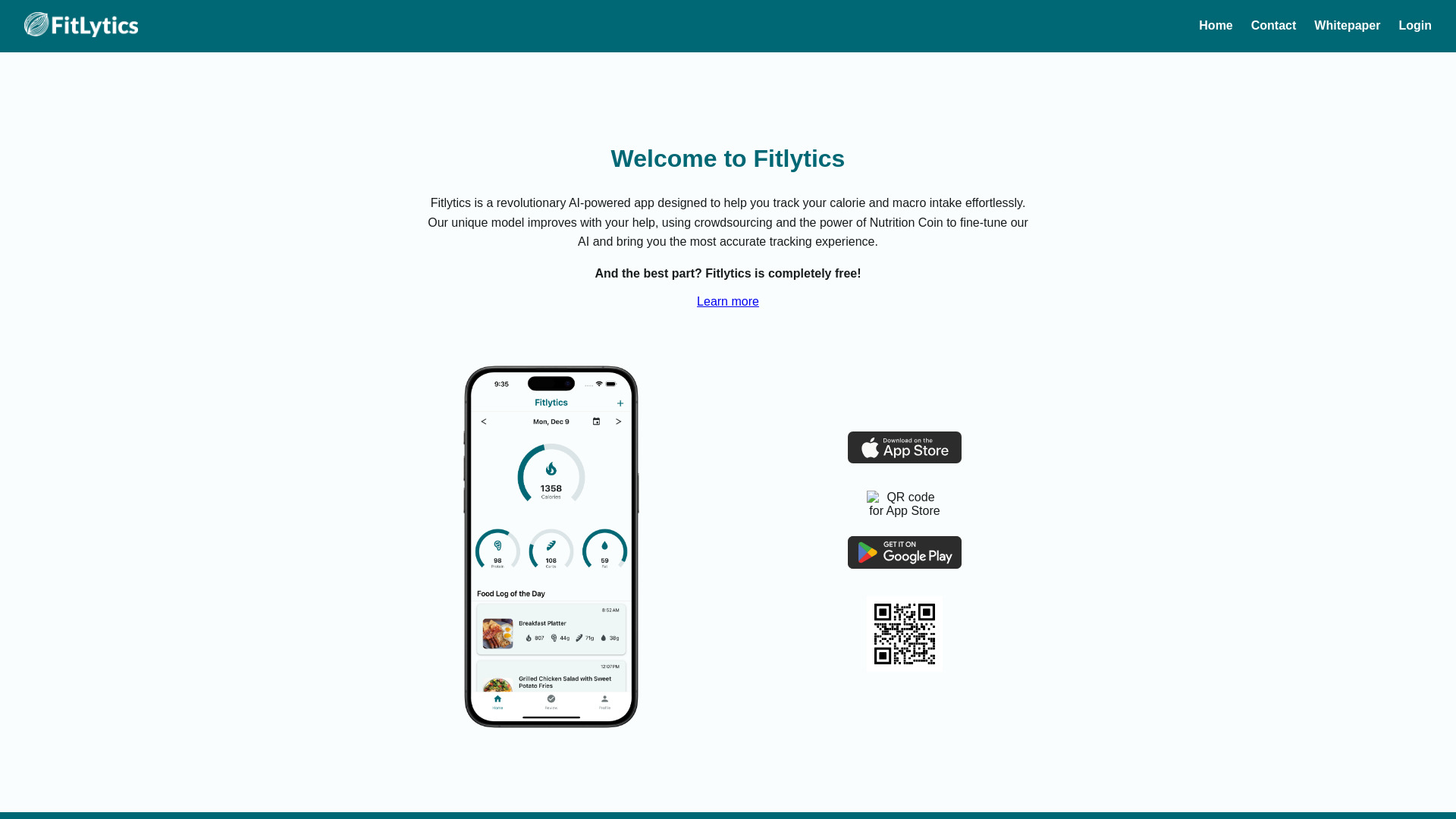 Fitlytics网页截图,Fitlytics网页快照