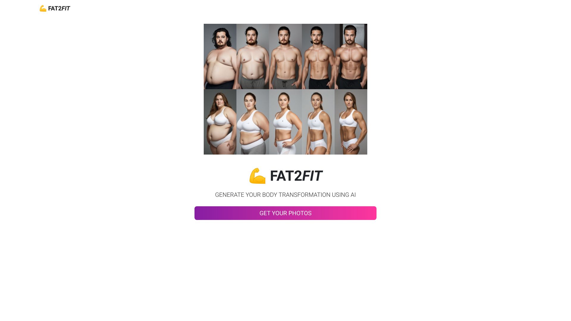 FAT2FIT网页截图,FAT2FIT网页快照